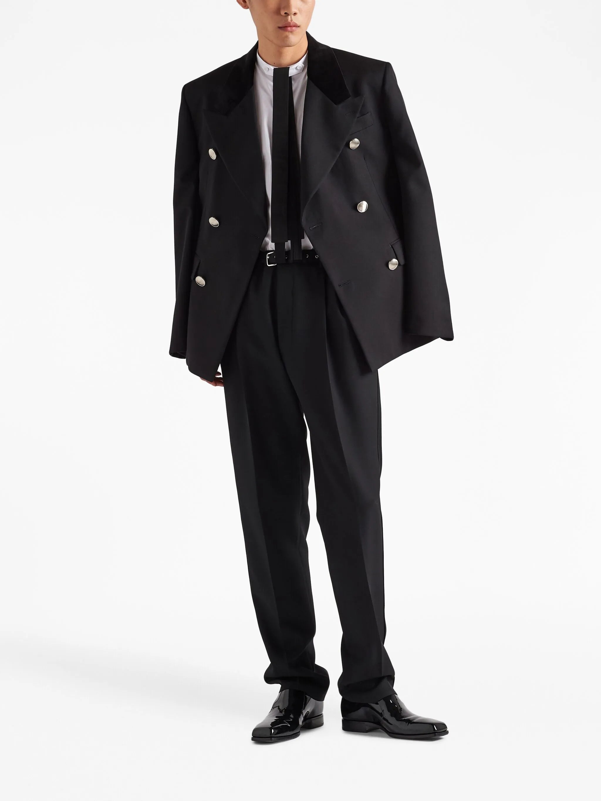 wool tailored trousers