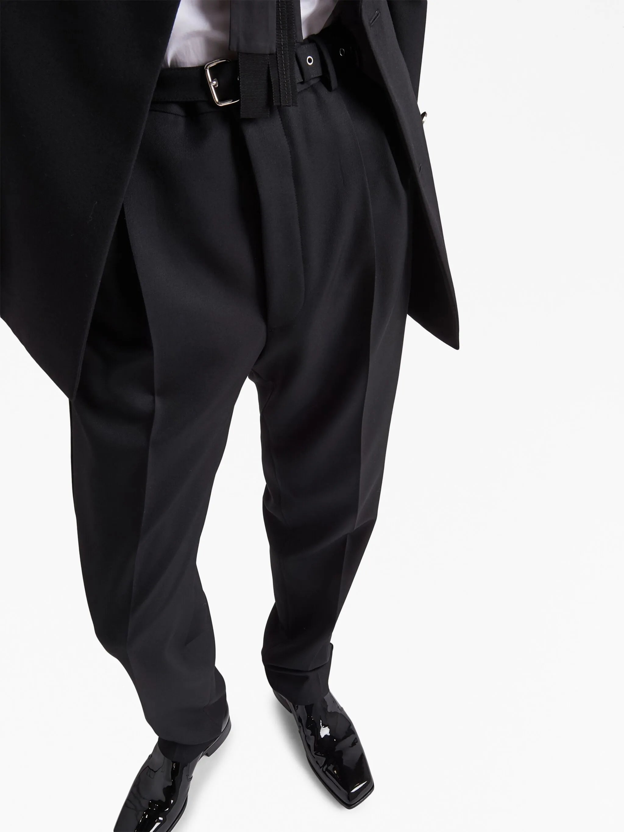 wool tailored trousers