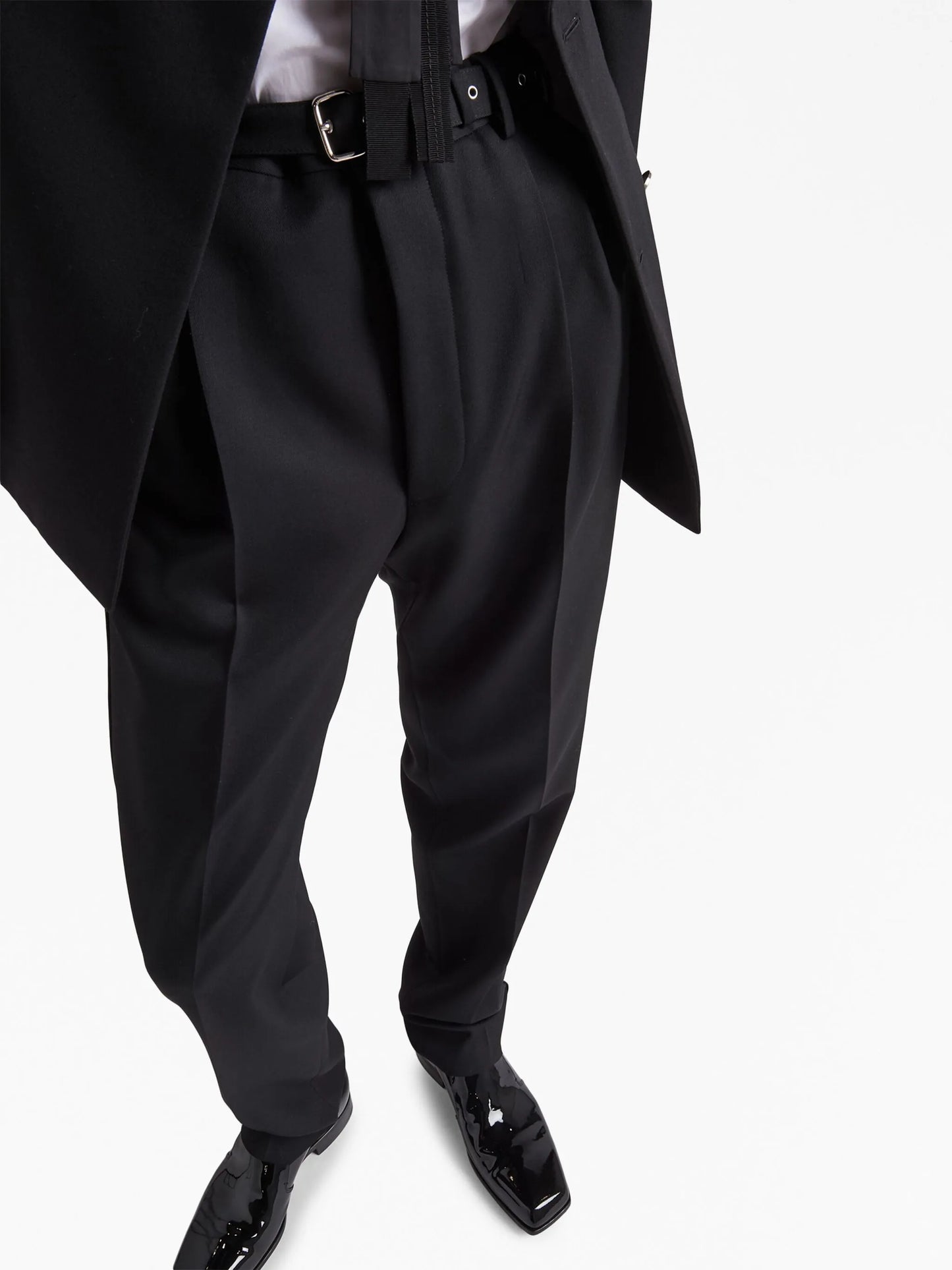 wool tailored trousers