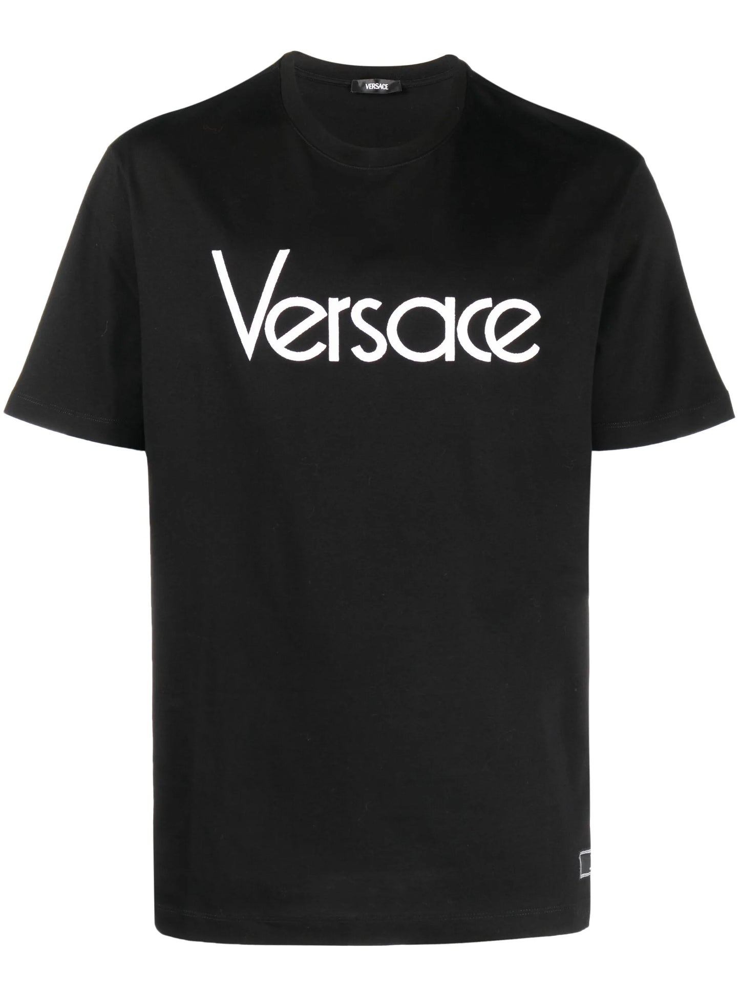 logo-embroidered cotton T-shirt