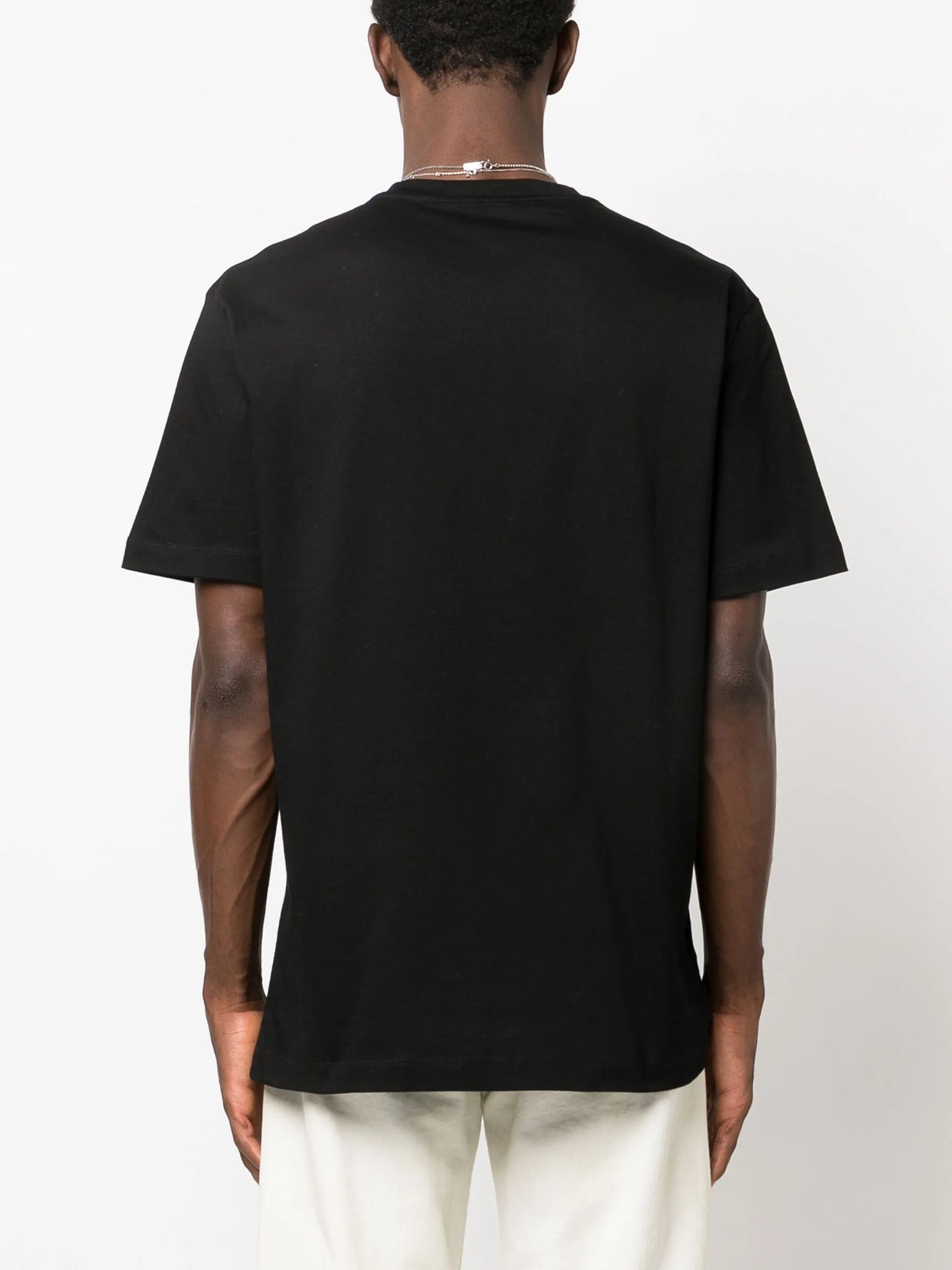 logo-embroidered cotton T-shirt