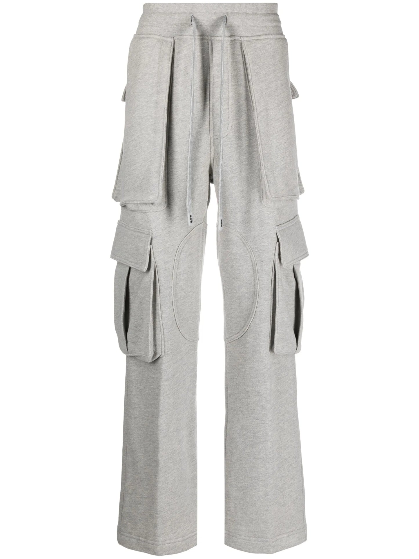 straight-leg cargo track pants