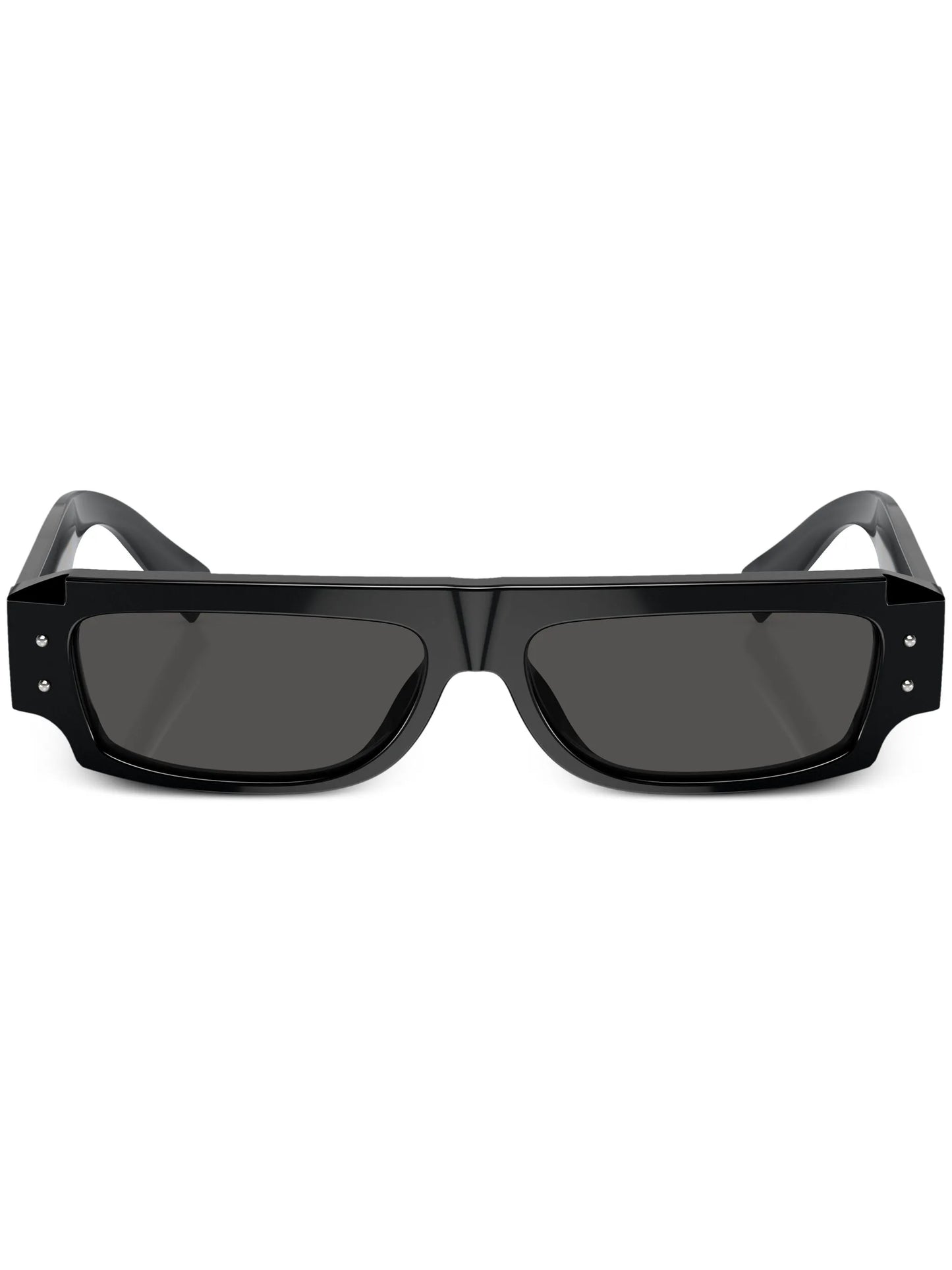 square-frame tinted sunglasses