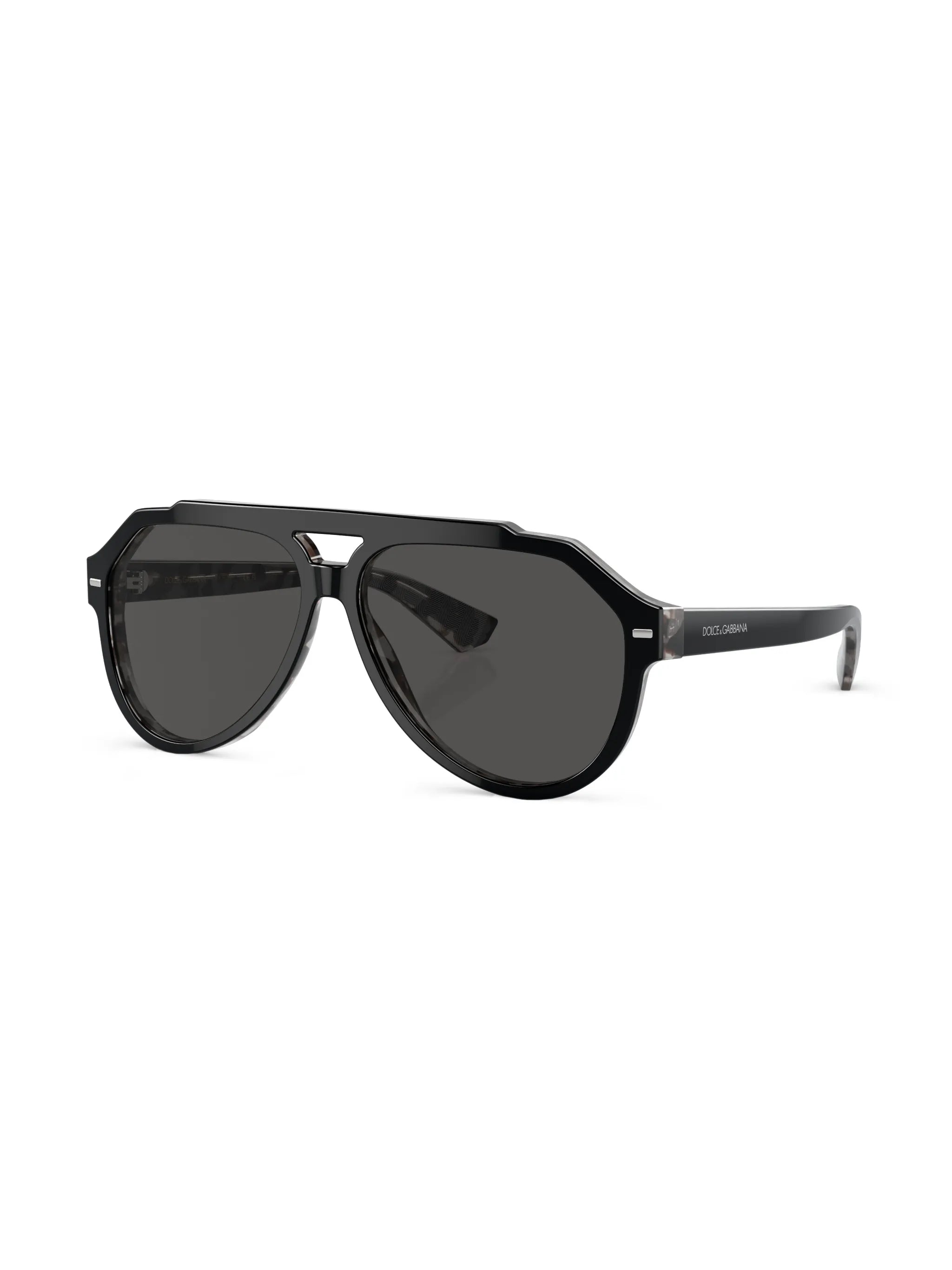 round-frame tinted sunglasses