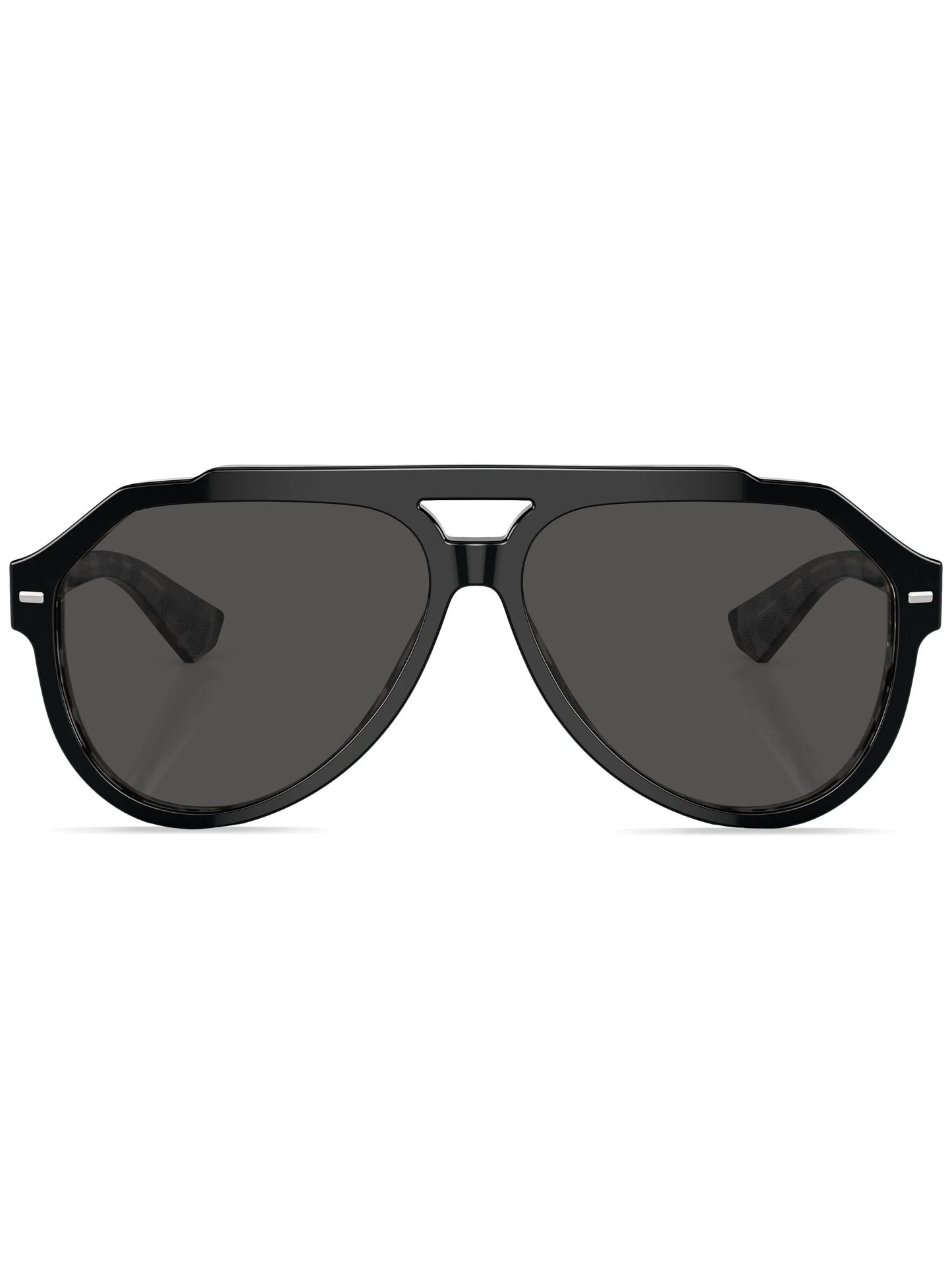 round-frame tinted sunglasses