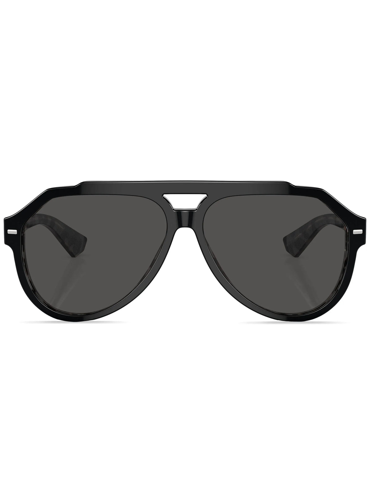 round-frame tinted sunglasses