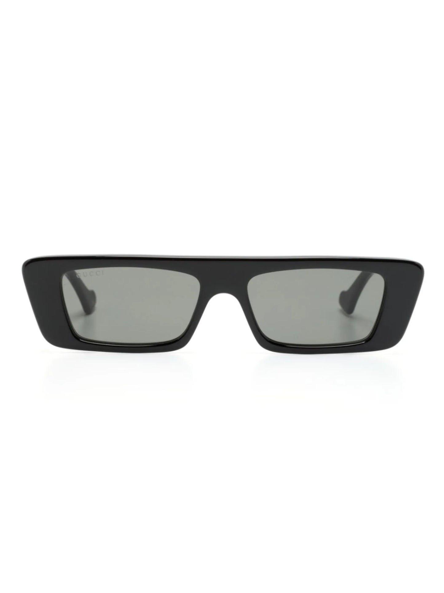 logo-print rectangle-frame sunglasses