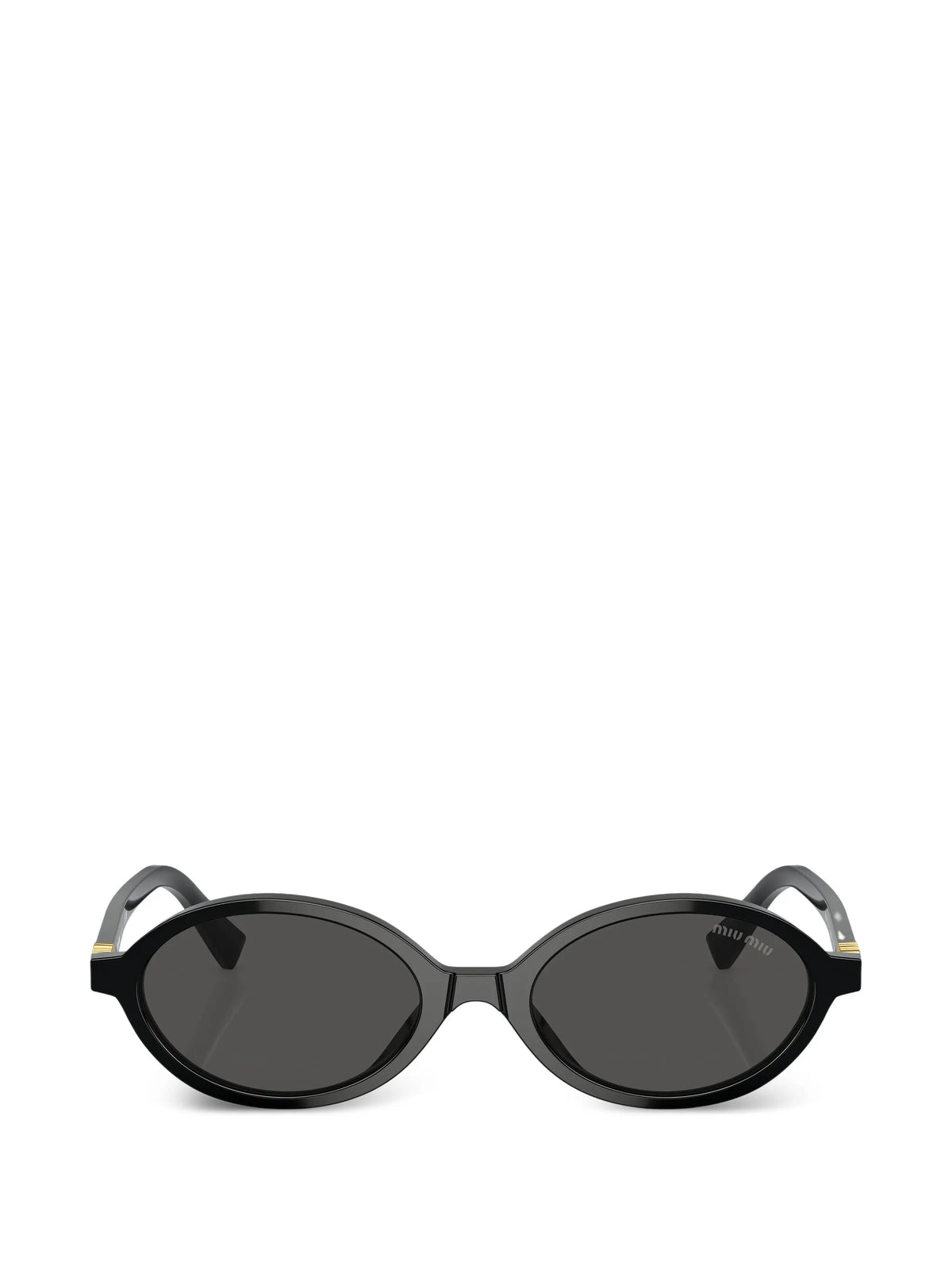 oval-frame sunglasses