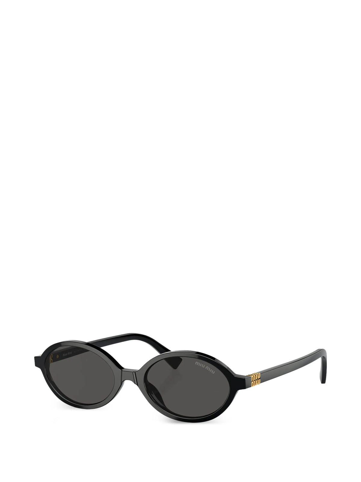 oval-frame sunglasses