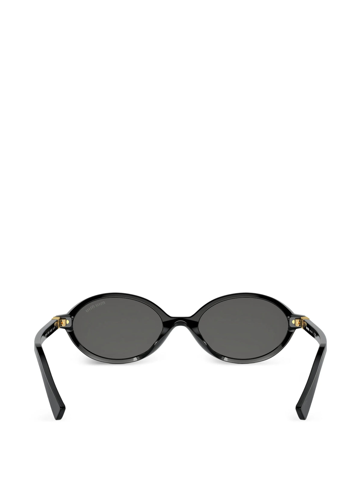 oval-frame sunglasses