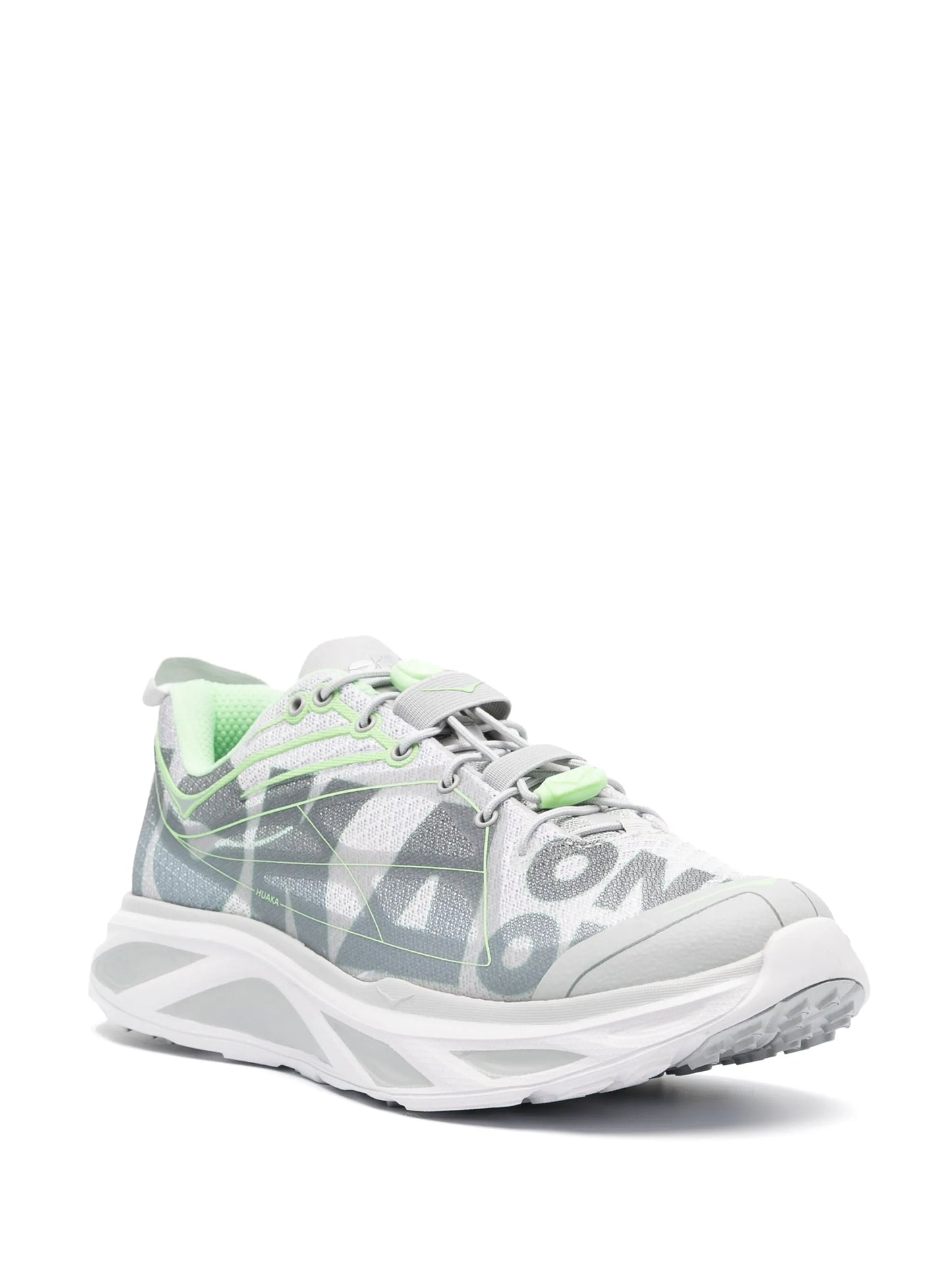logo-print lace-up sneakers
