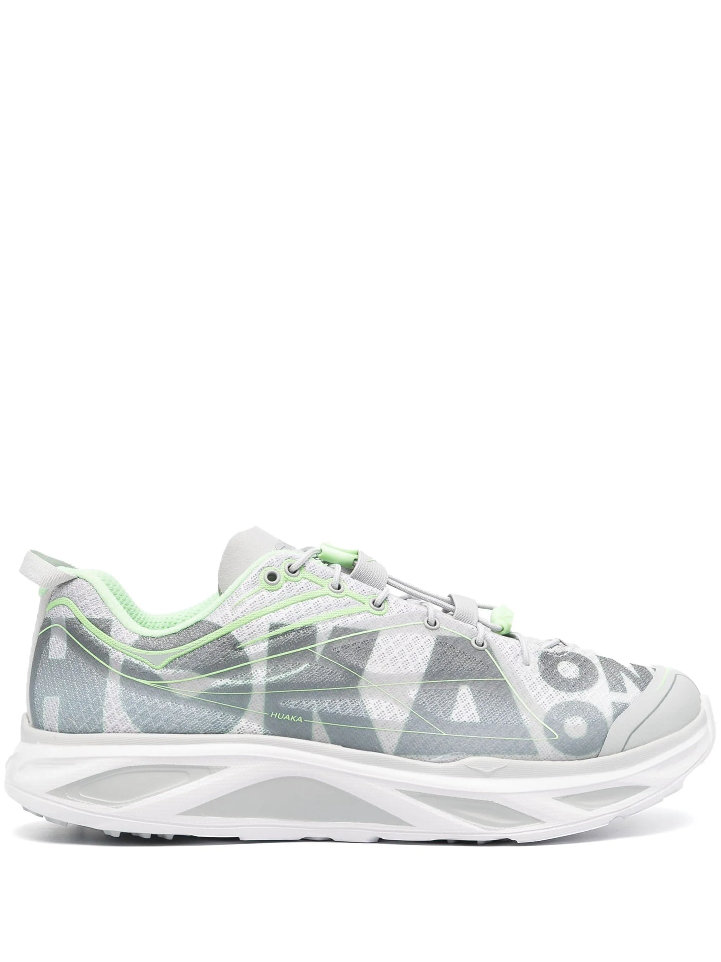 logo-print lace-up sneakers