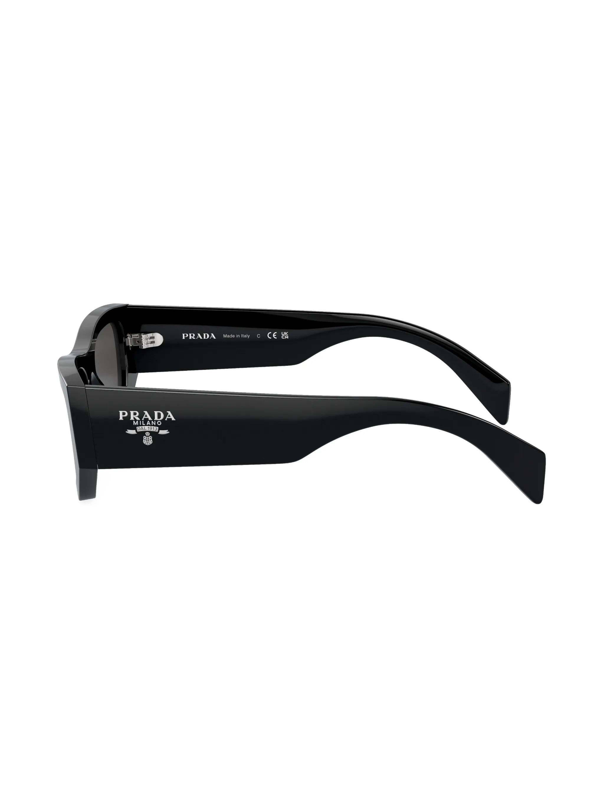 logo-lettering geometric sunglasses