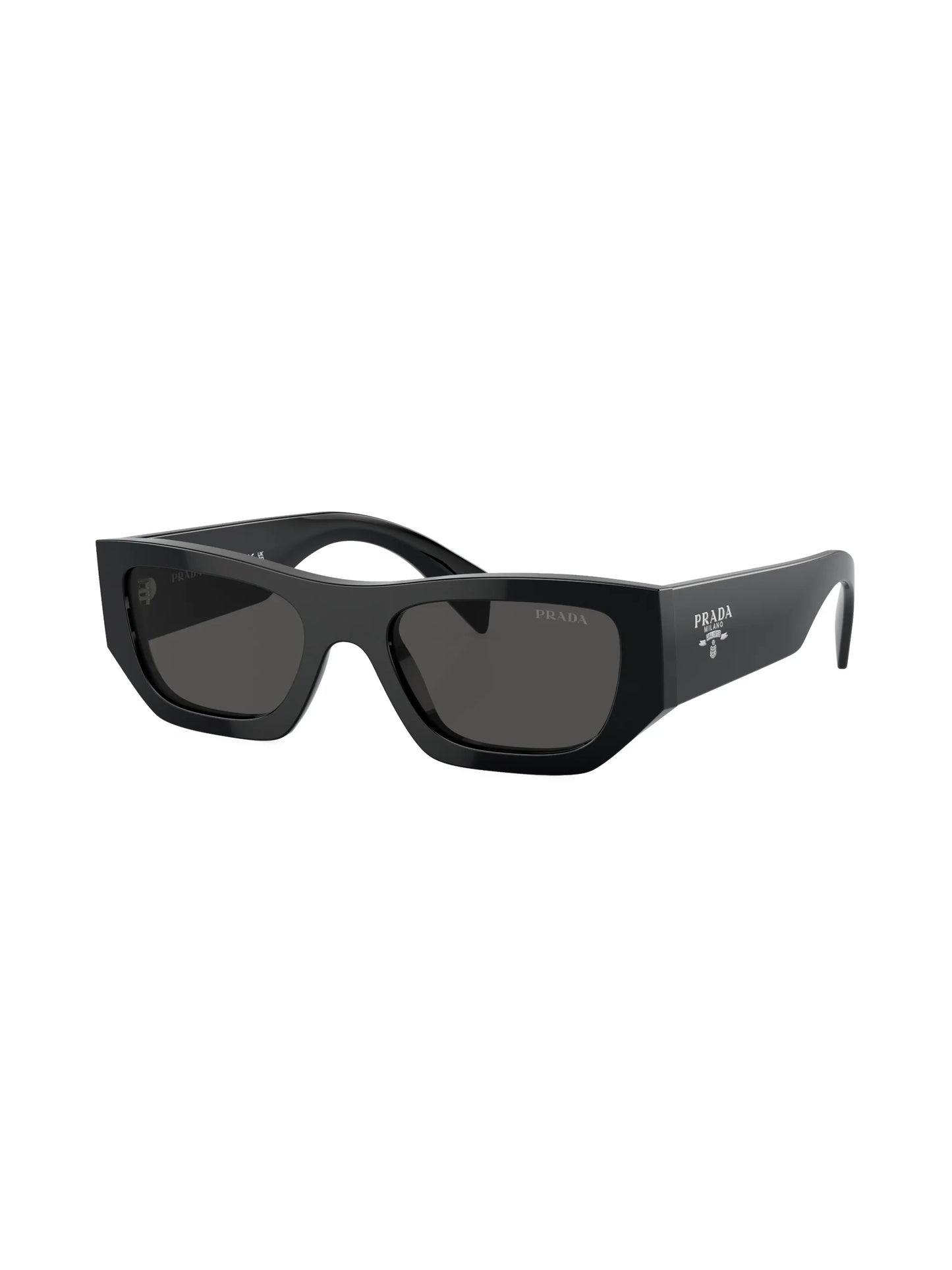logo-lettering geometric sunglasses