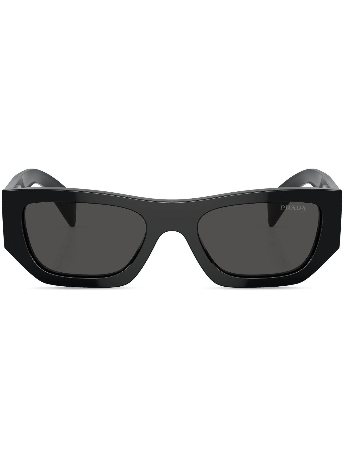 logo-lettering geometric sunglasses