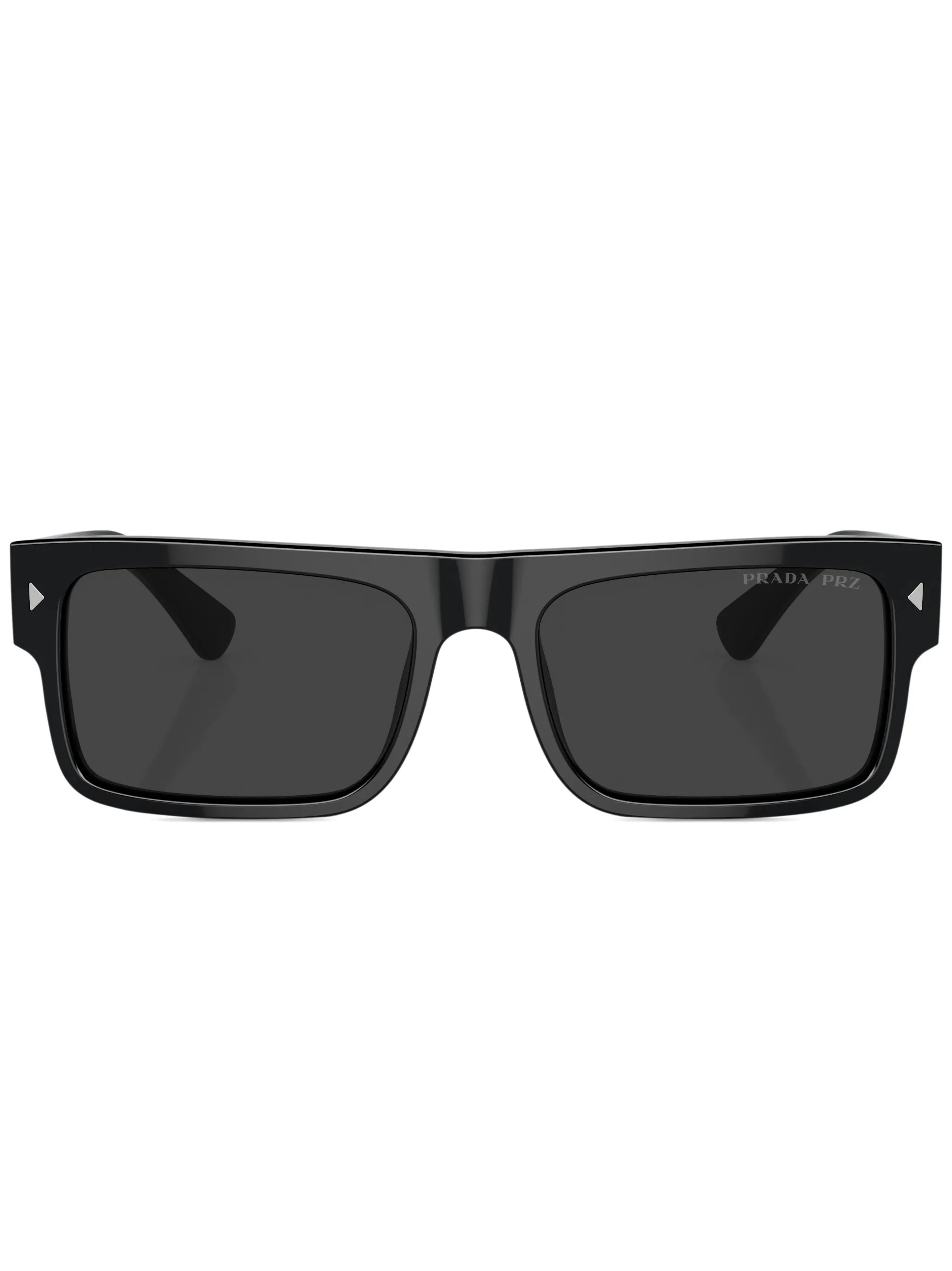 logo-lettering square sunglasses