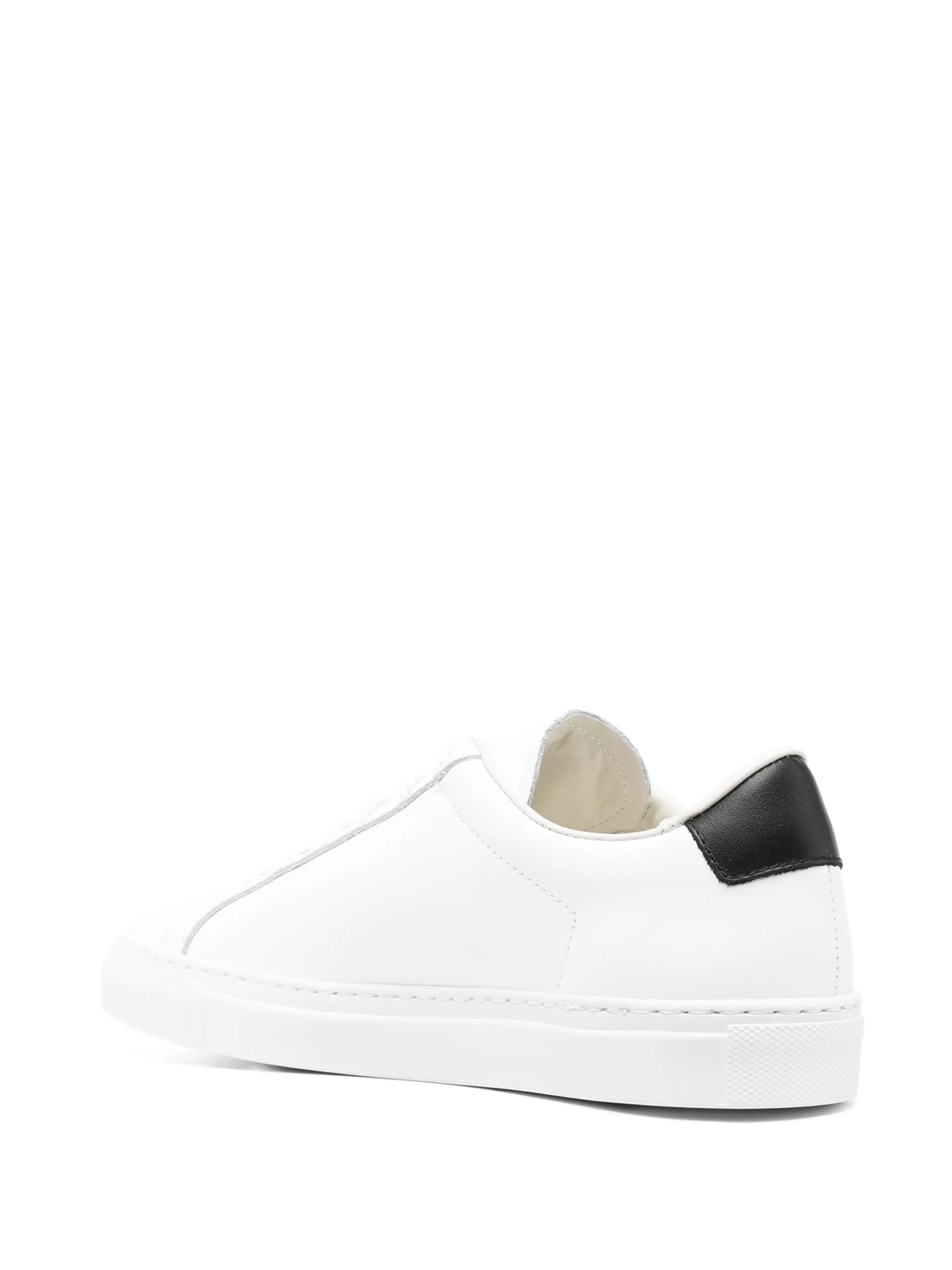 Retro leather sneakers