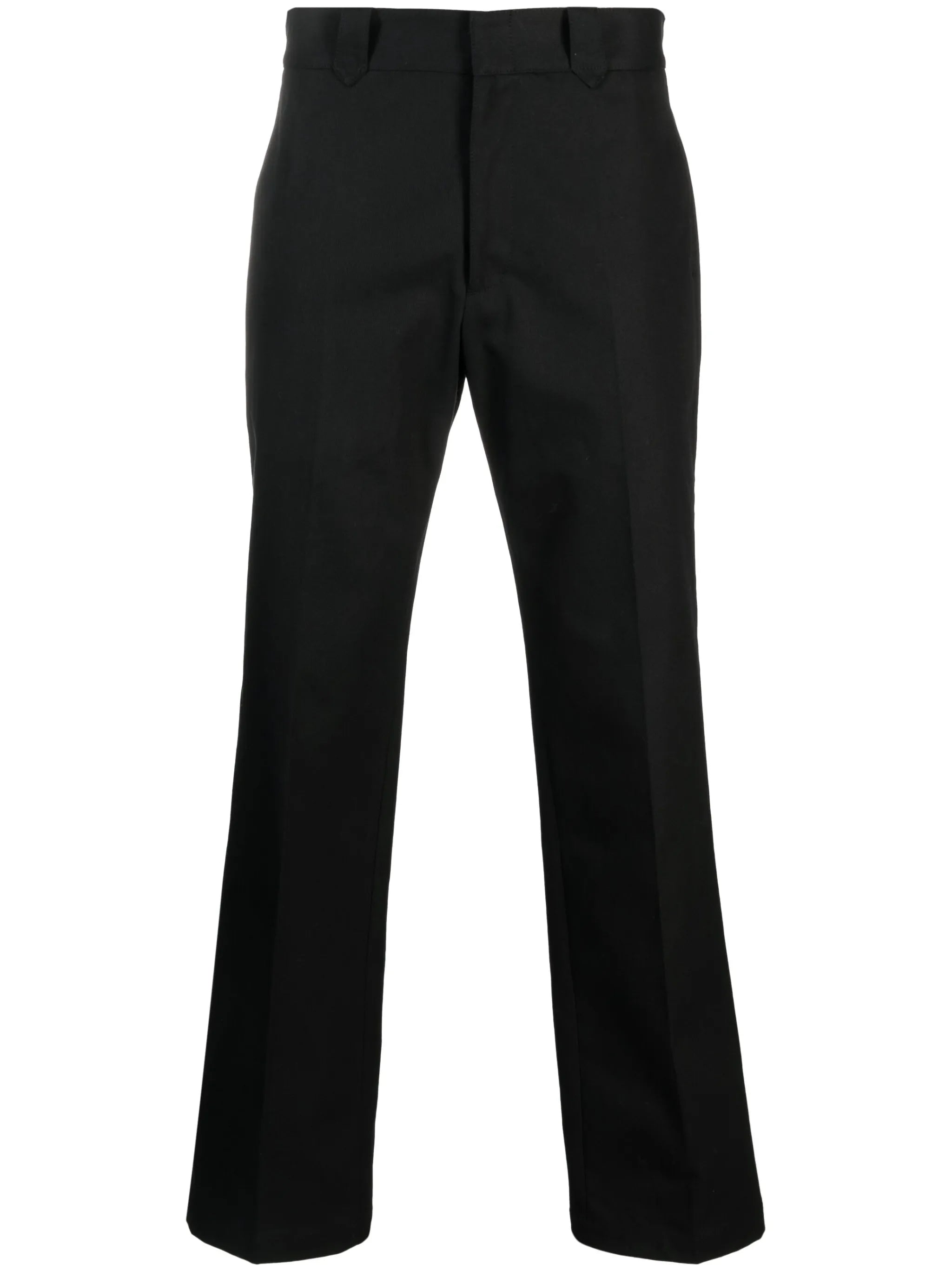 Cavalry straight-leg cotton trousers