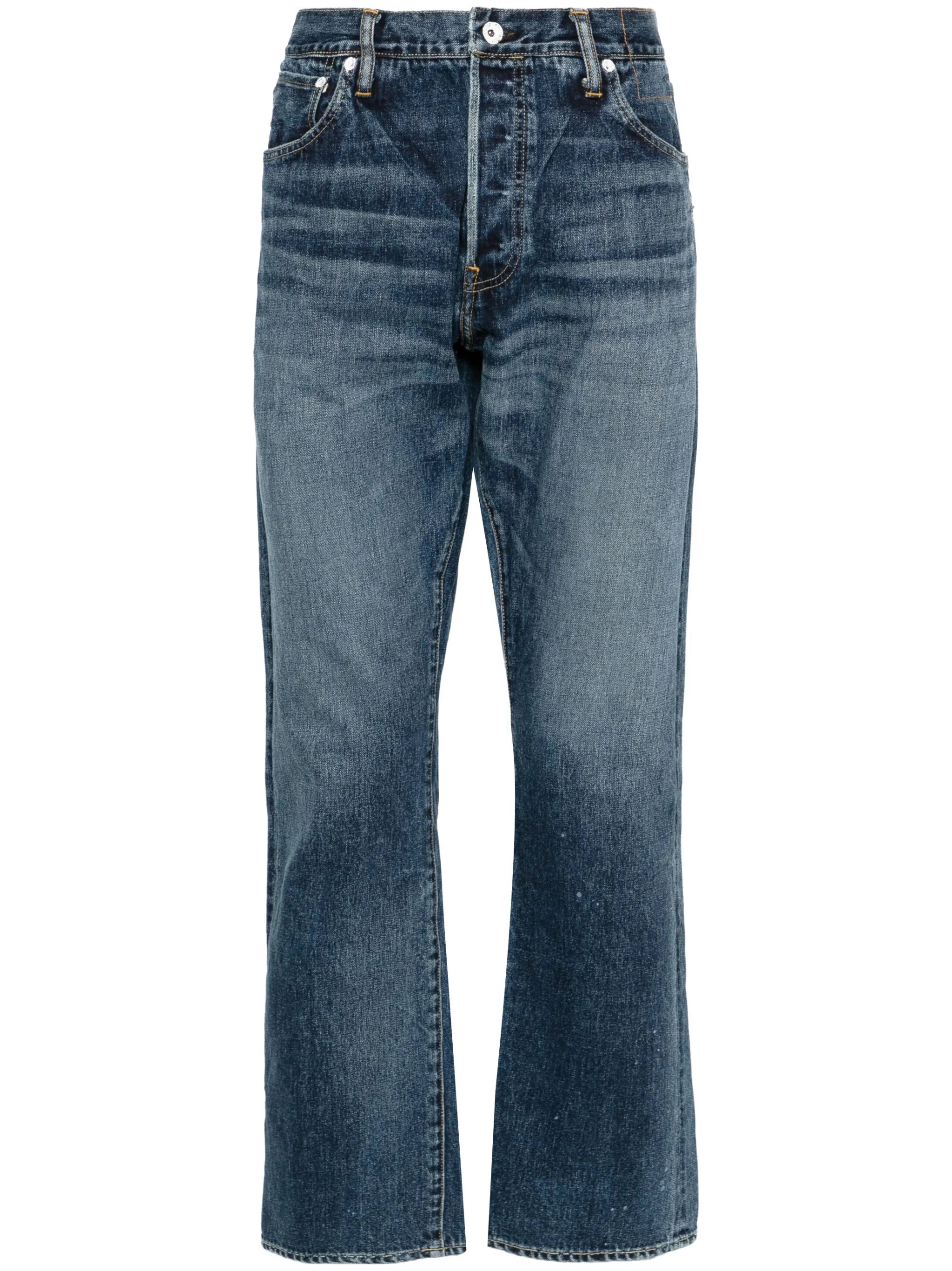 Social Sculpture 11 Dry-3 straight-leg jeans