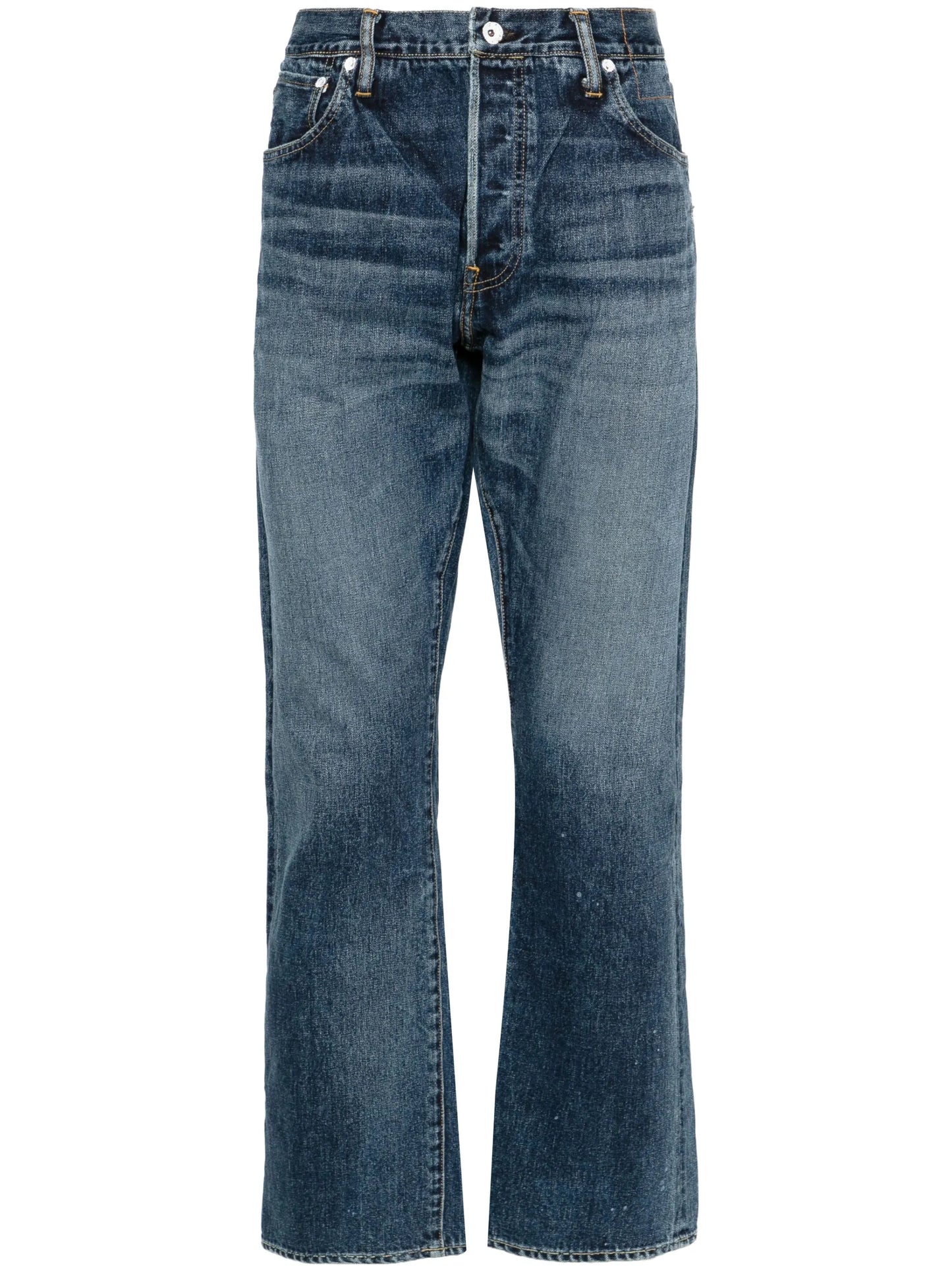 Social Sculpture 11 Dry-3 straight-leg jeans