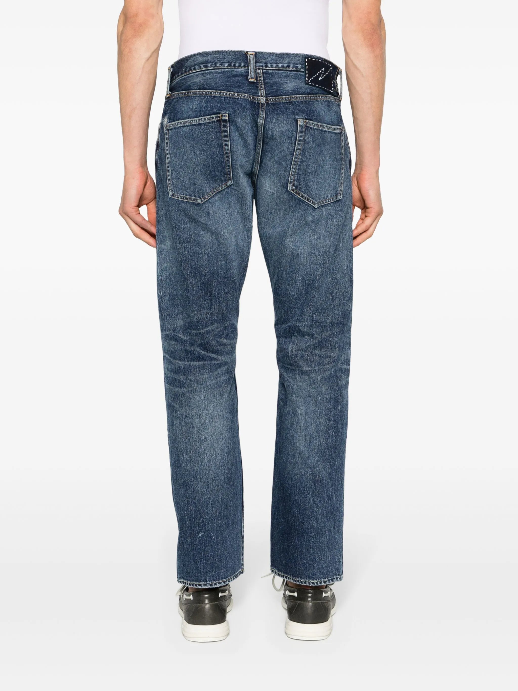 Social Sculpture 11 Dry-3 straight-leg jeans