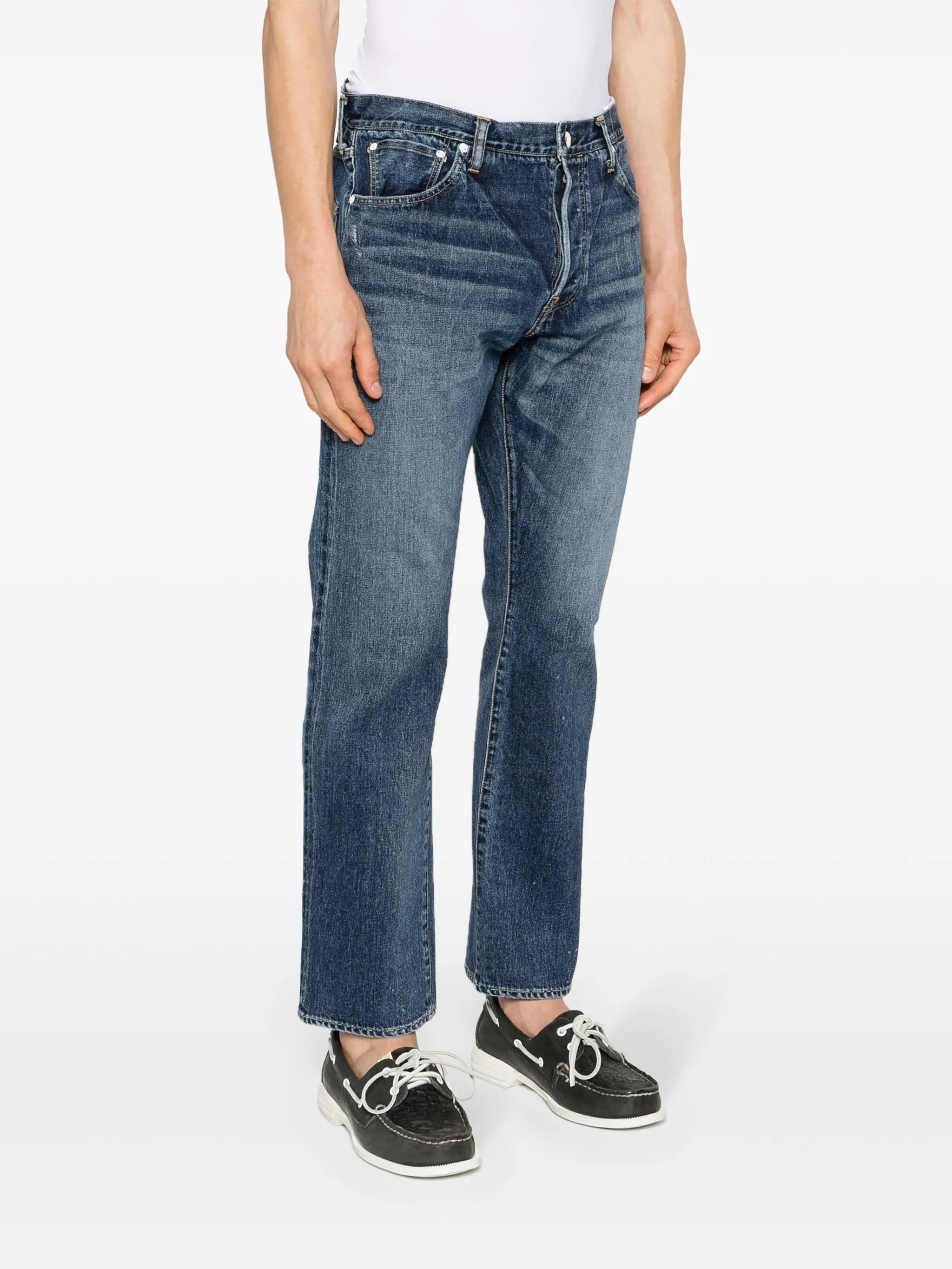Social Sculpture 11 Dry-3 straight-leg jeans