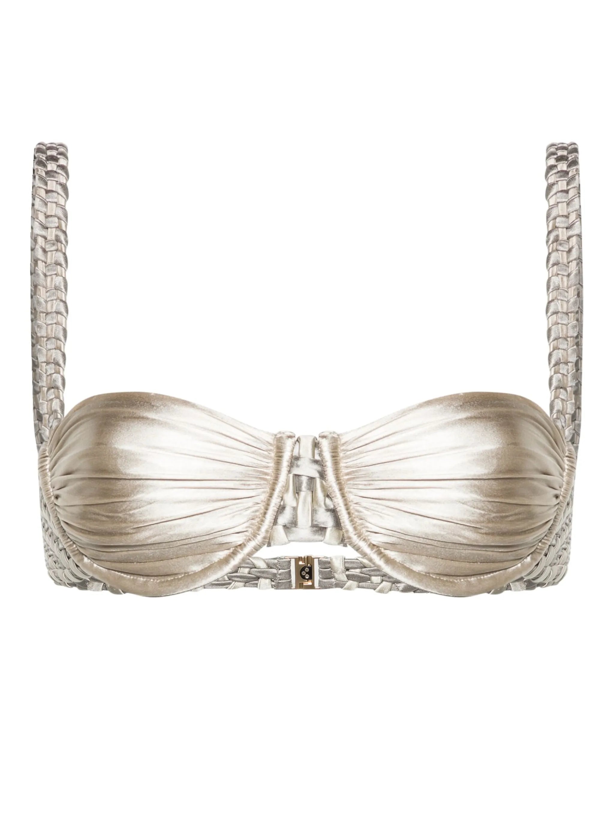 Sideweave reversible bikini top
