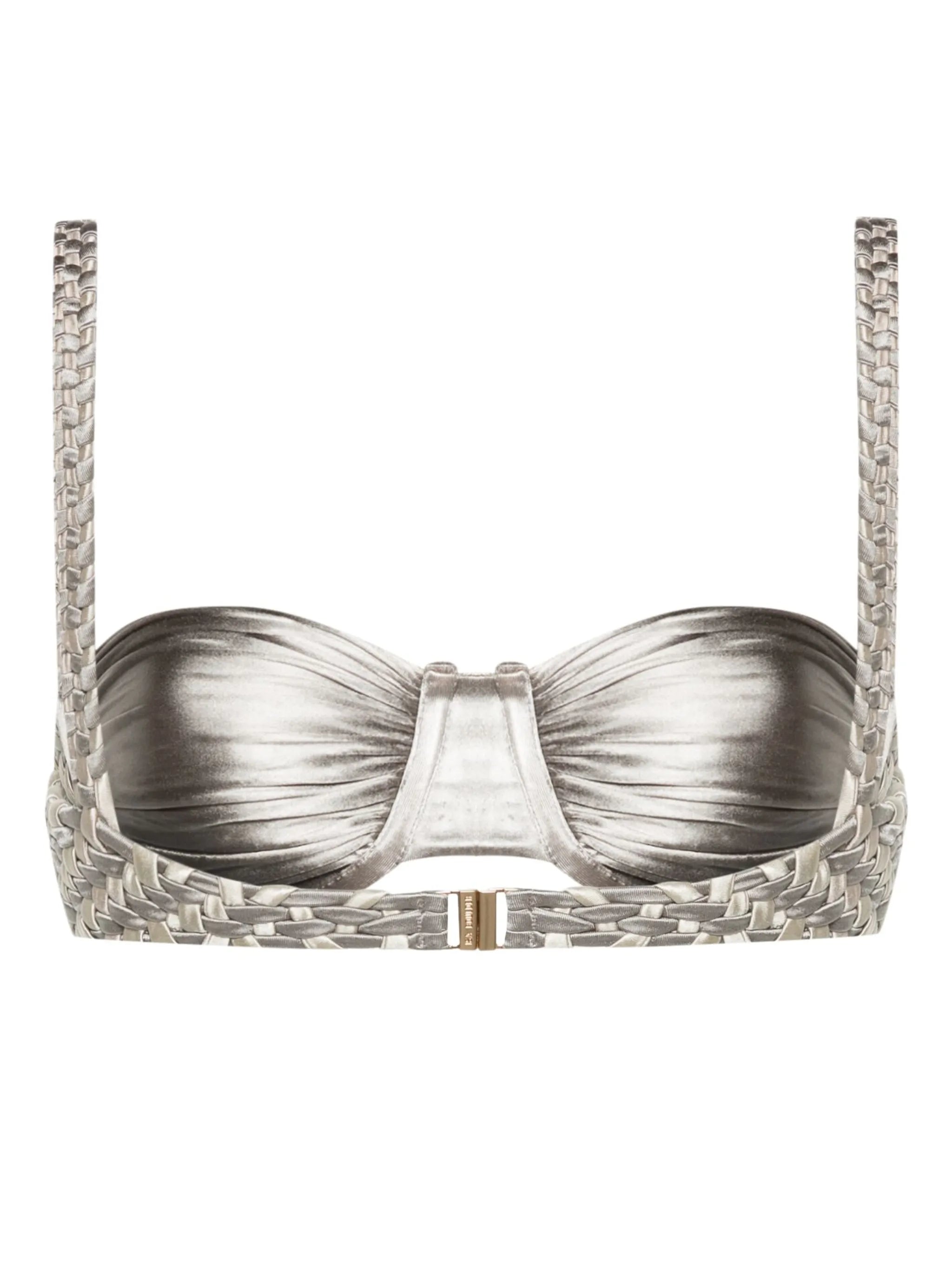Sideweave reversible bikini top