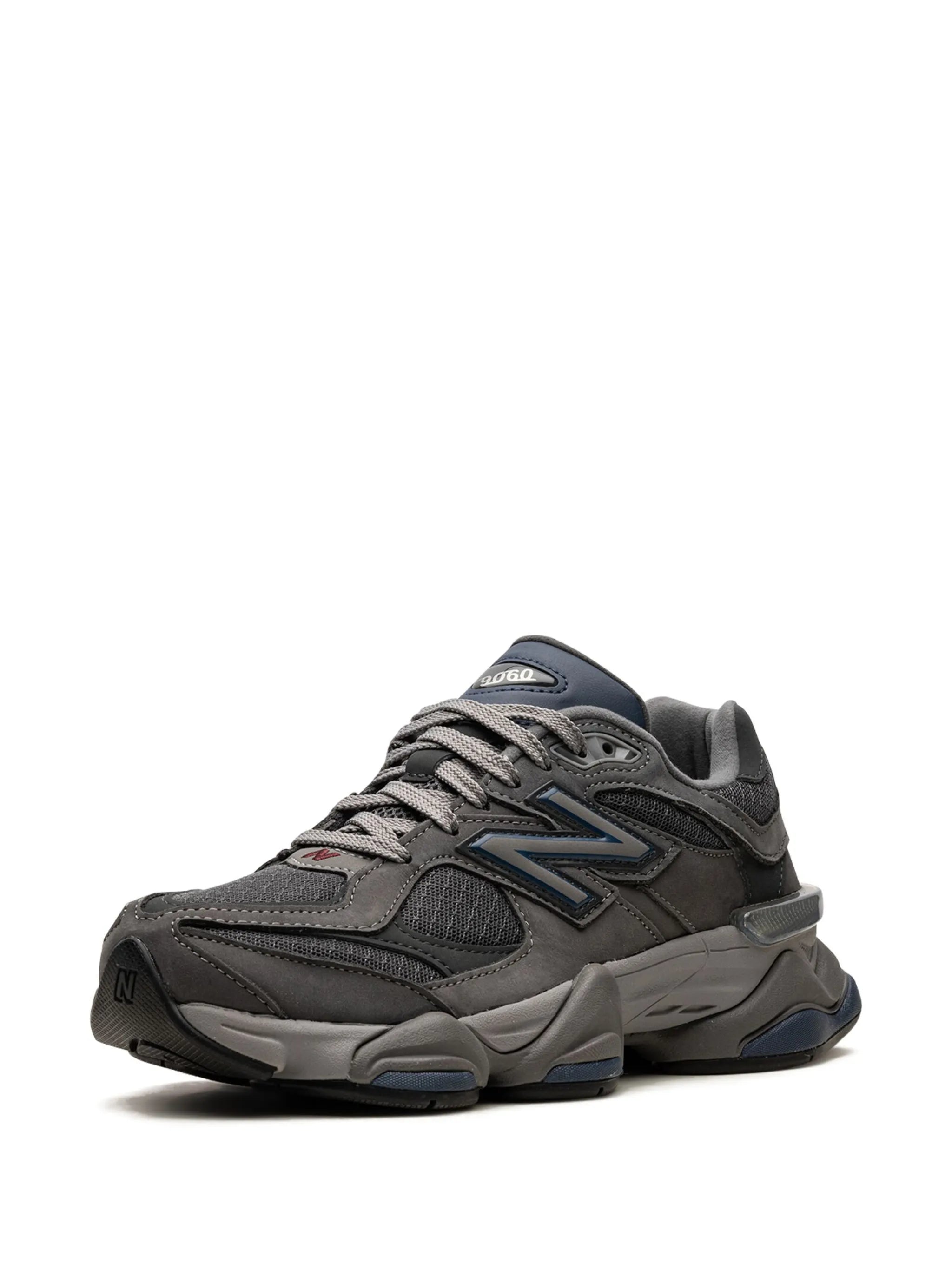 9060 panelled suede sneakers
