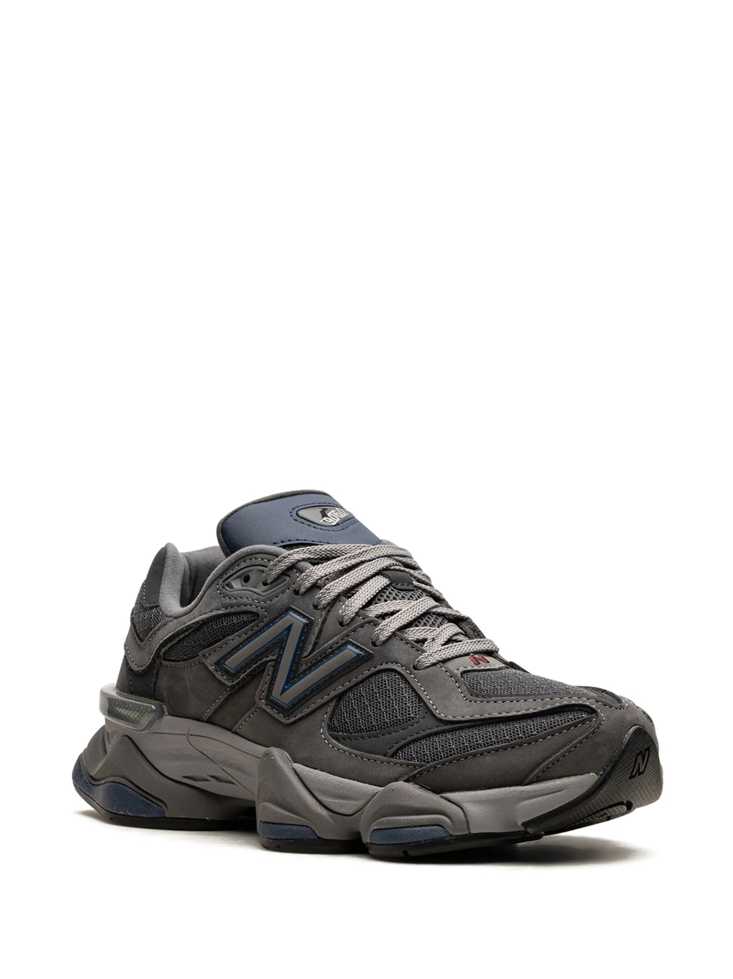 9060 panelled suede sneakers
