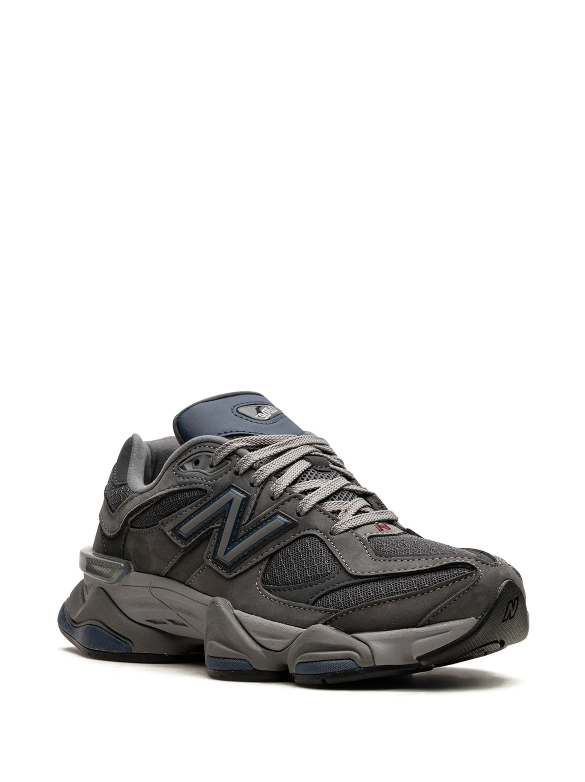 9060 panelled suede sneakers
