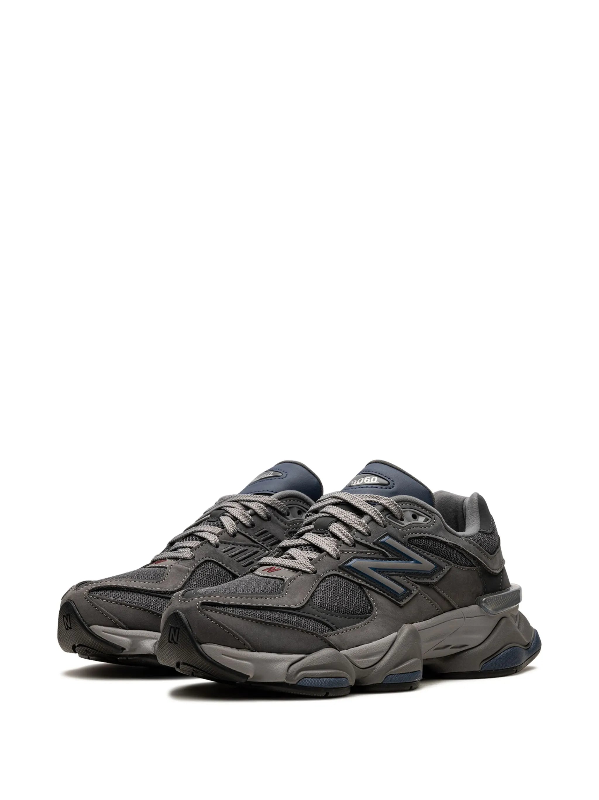 9060 panelled suede sneakers