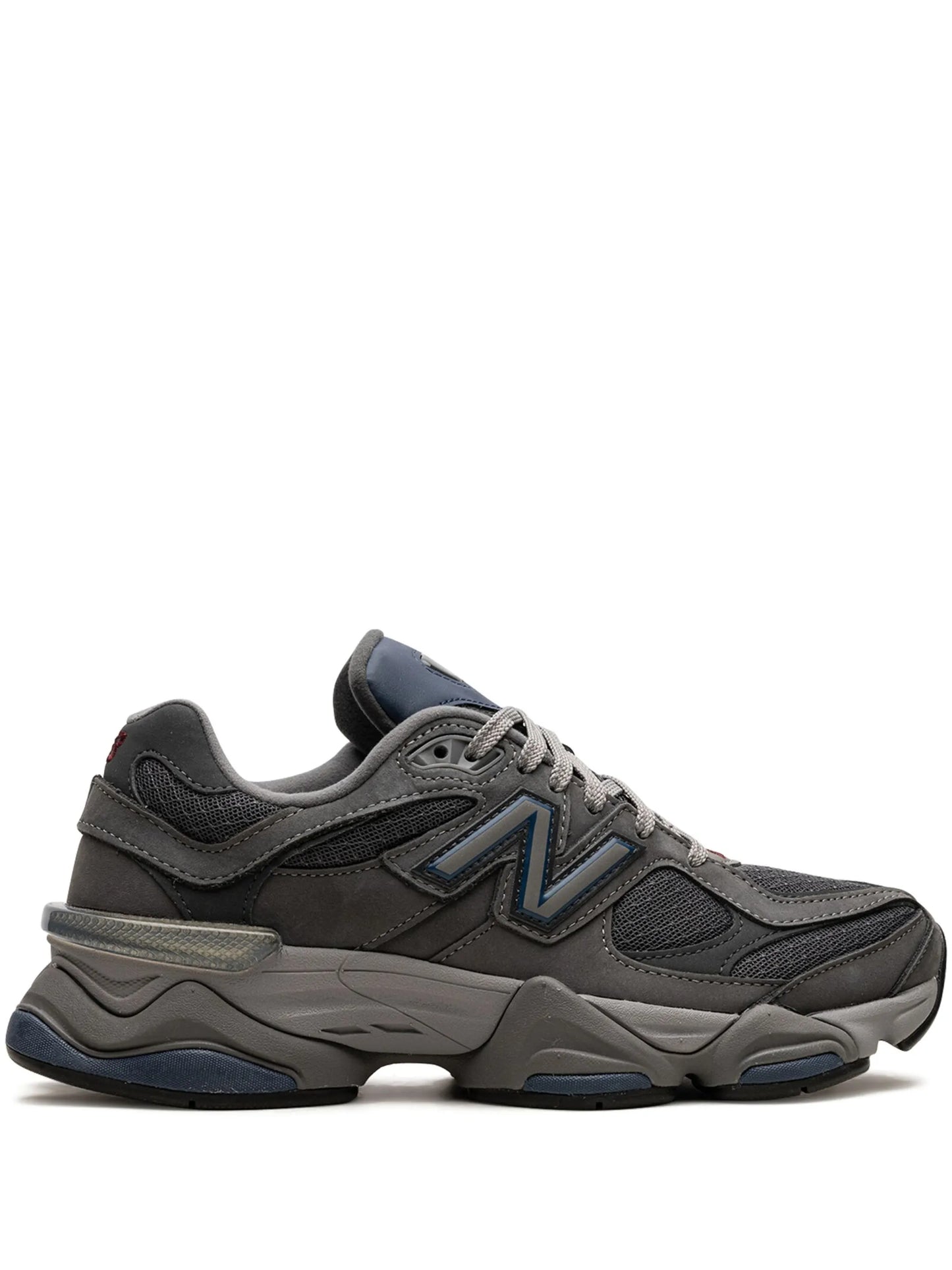 9060 panelled suede sneakers