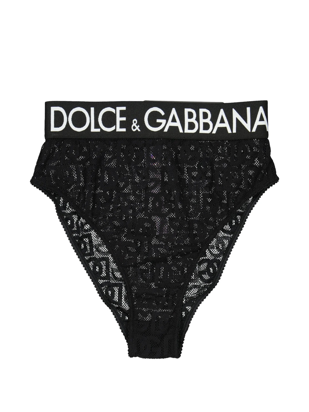 logo-jacquard high-waist briefs
