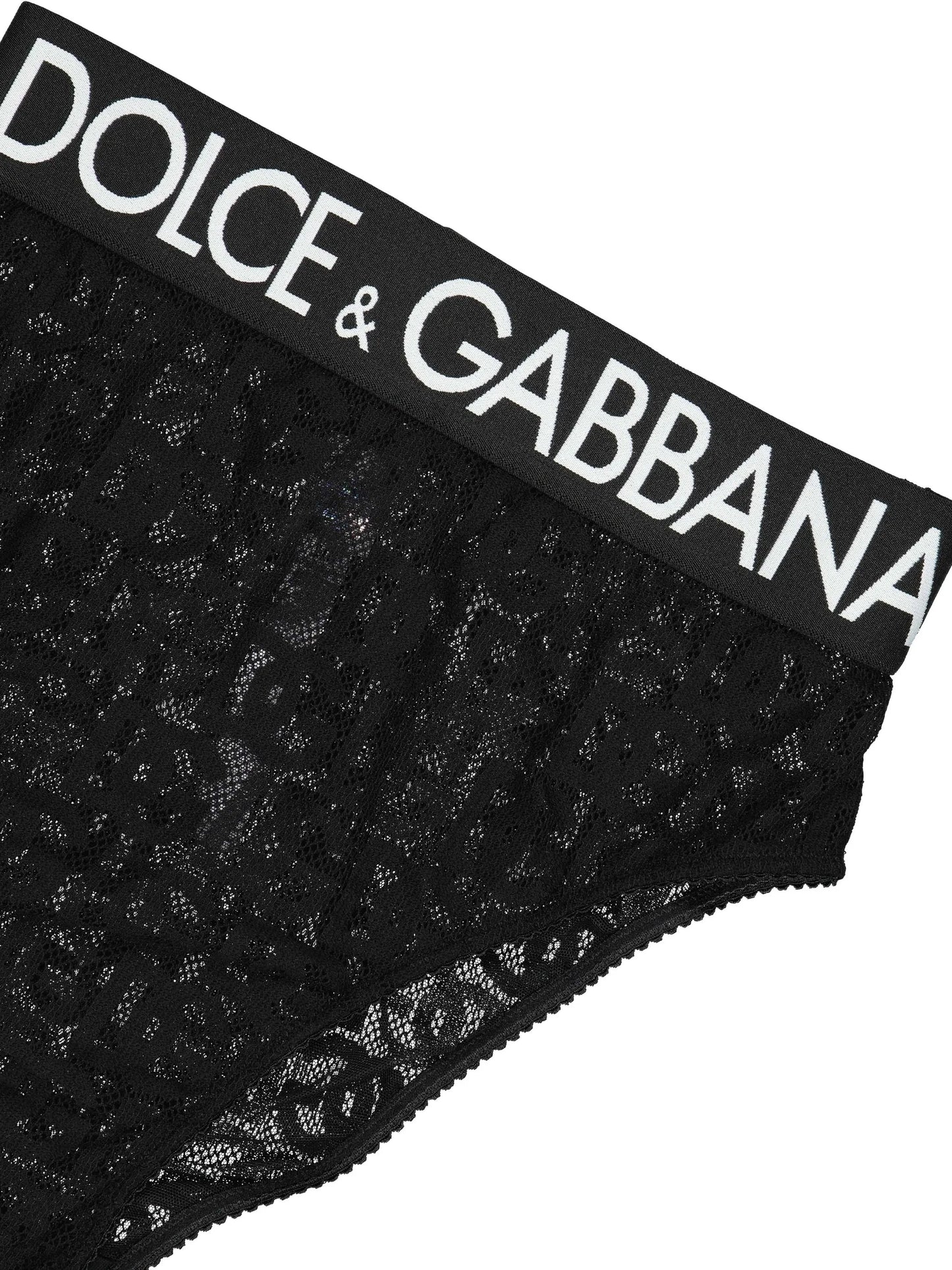 logo-jacquard high-waist briefs