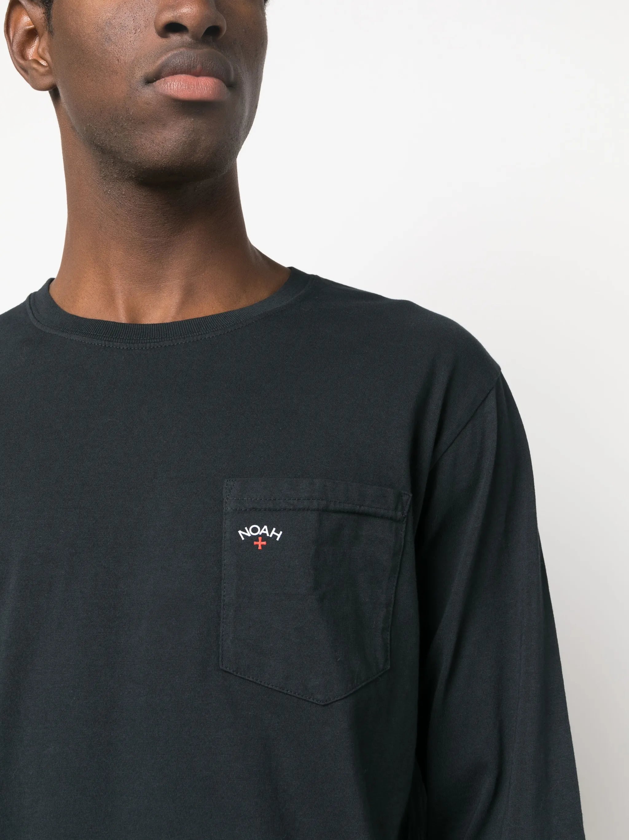 logo-print long-sleeved T-shirt