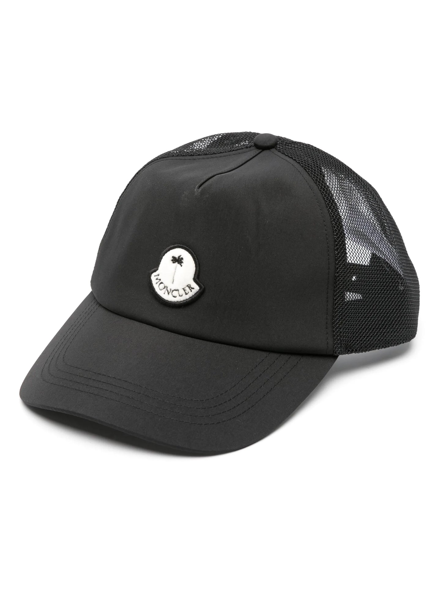 x Palm Angels logo-patch mesh cap