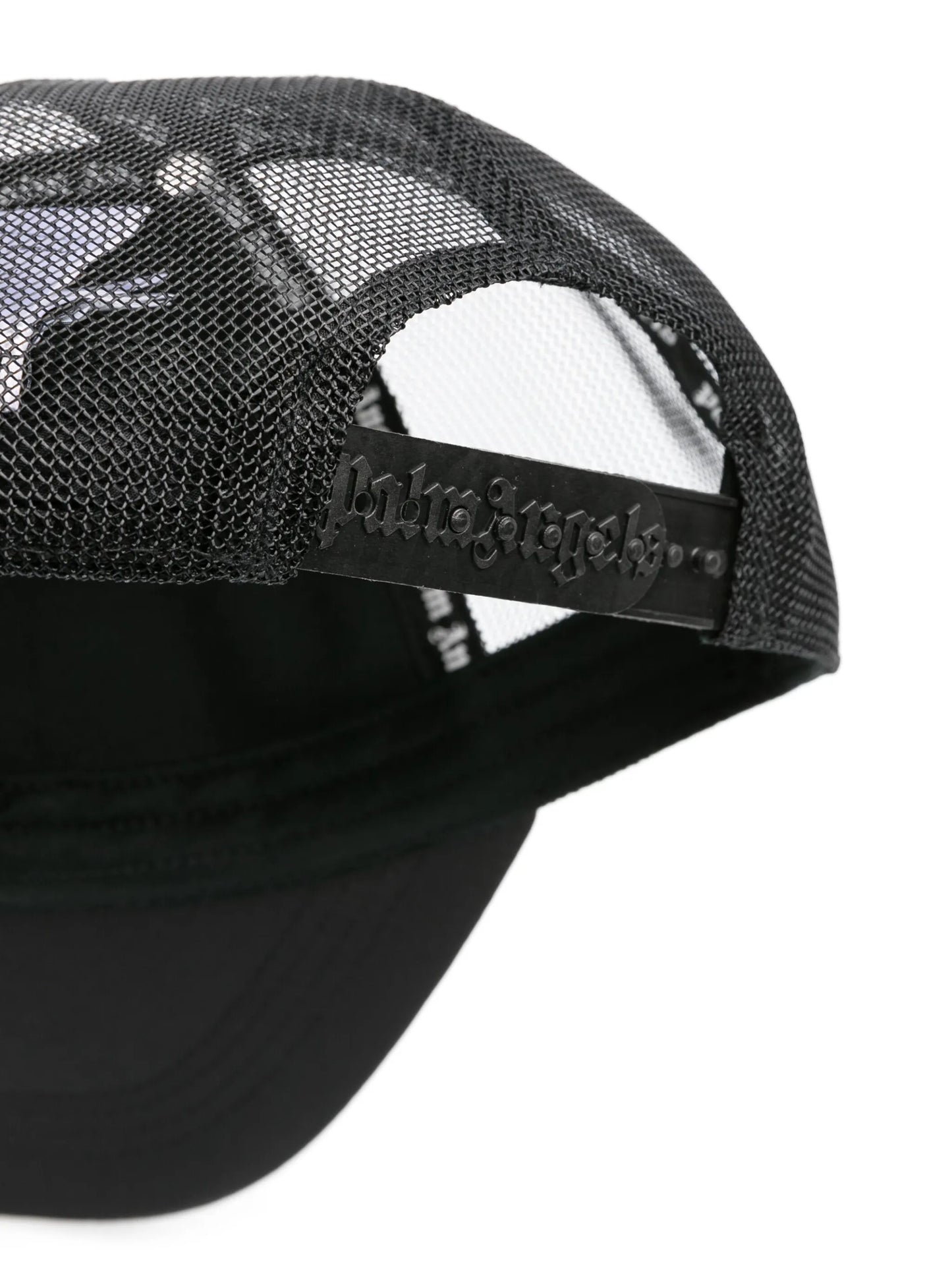 x Palm Angels logo-patch mesh cap