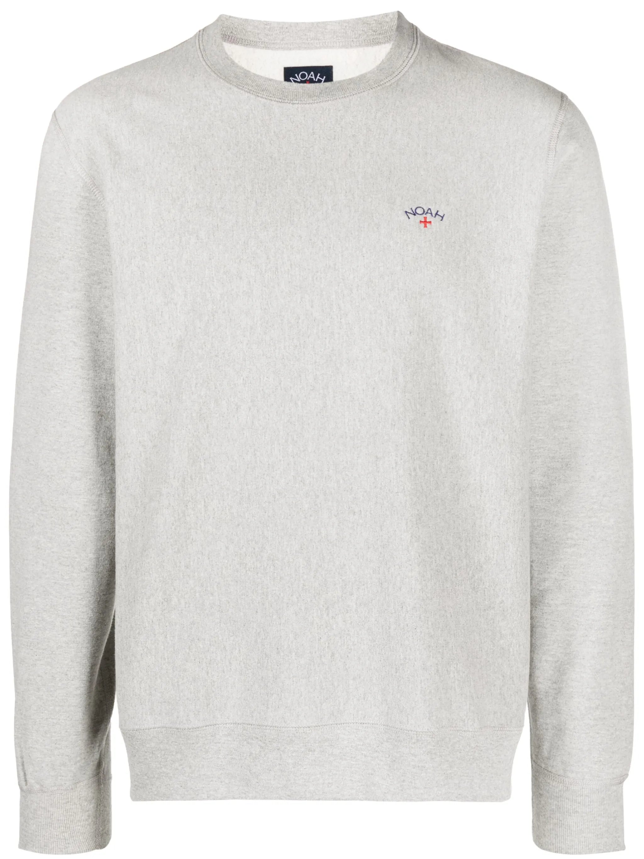 logo-embroidered jersey sweatshirt