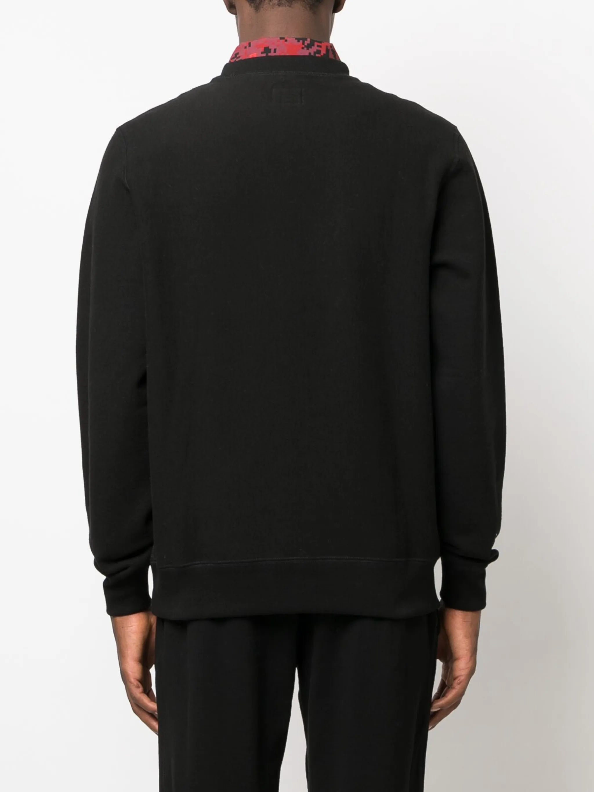 logo-embroidered cotton sweatshirt