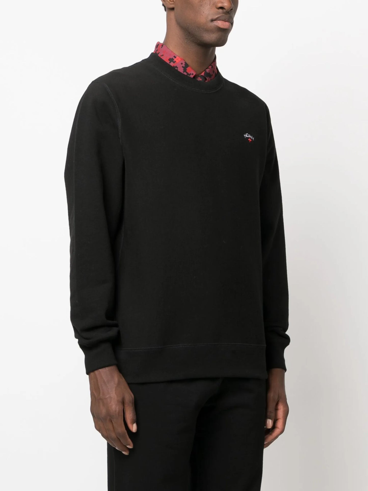 logo-embroidered cotton sweatshirt