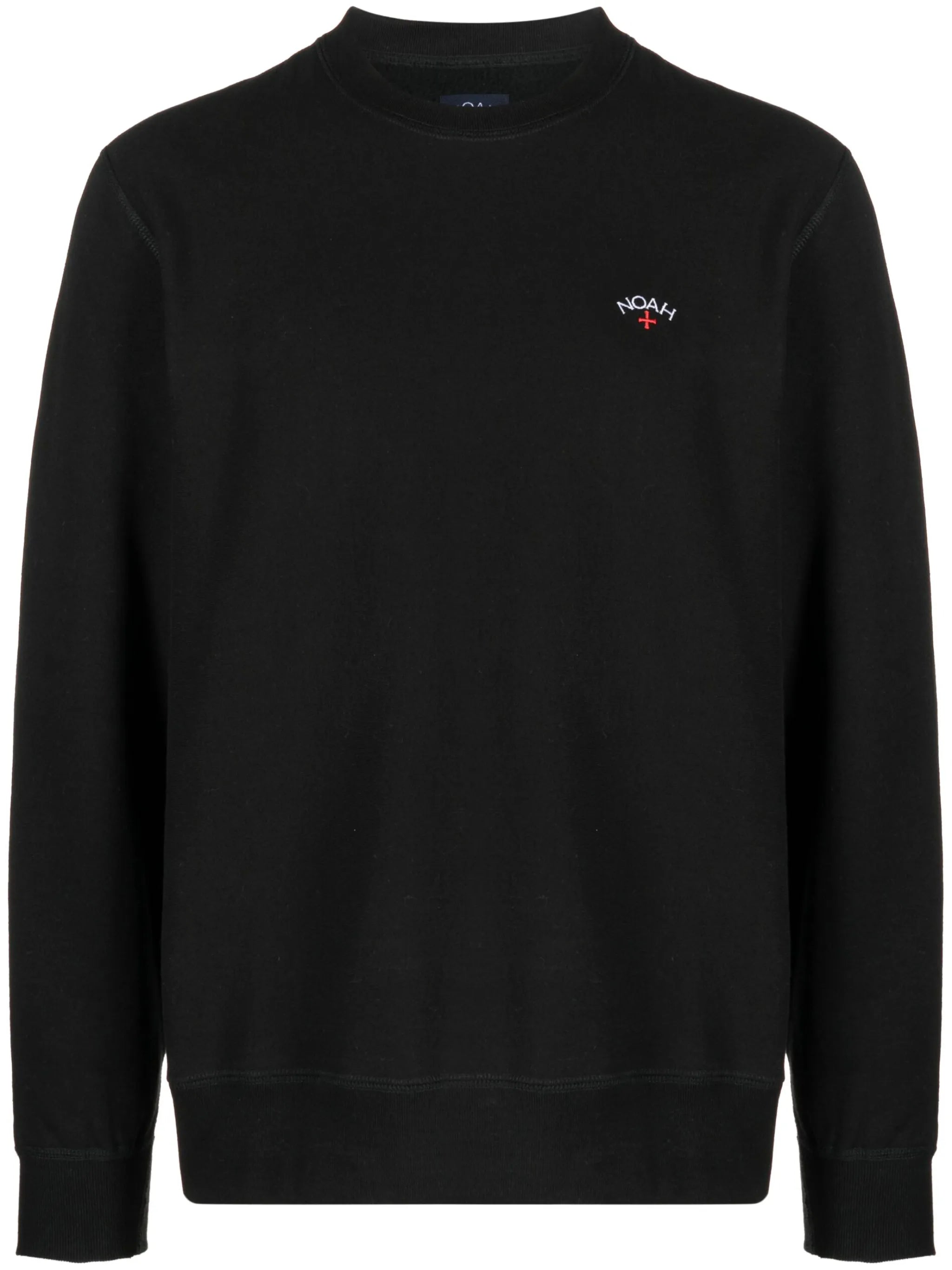 logo-embroidered cotton sweatshirt