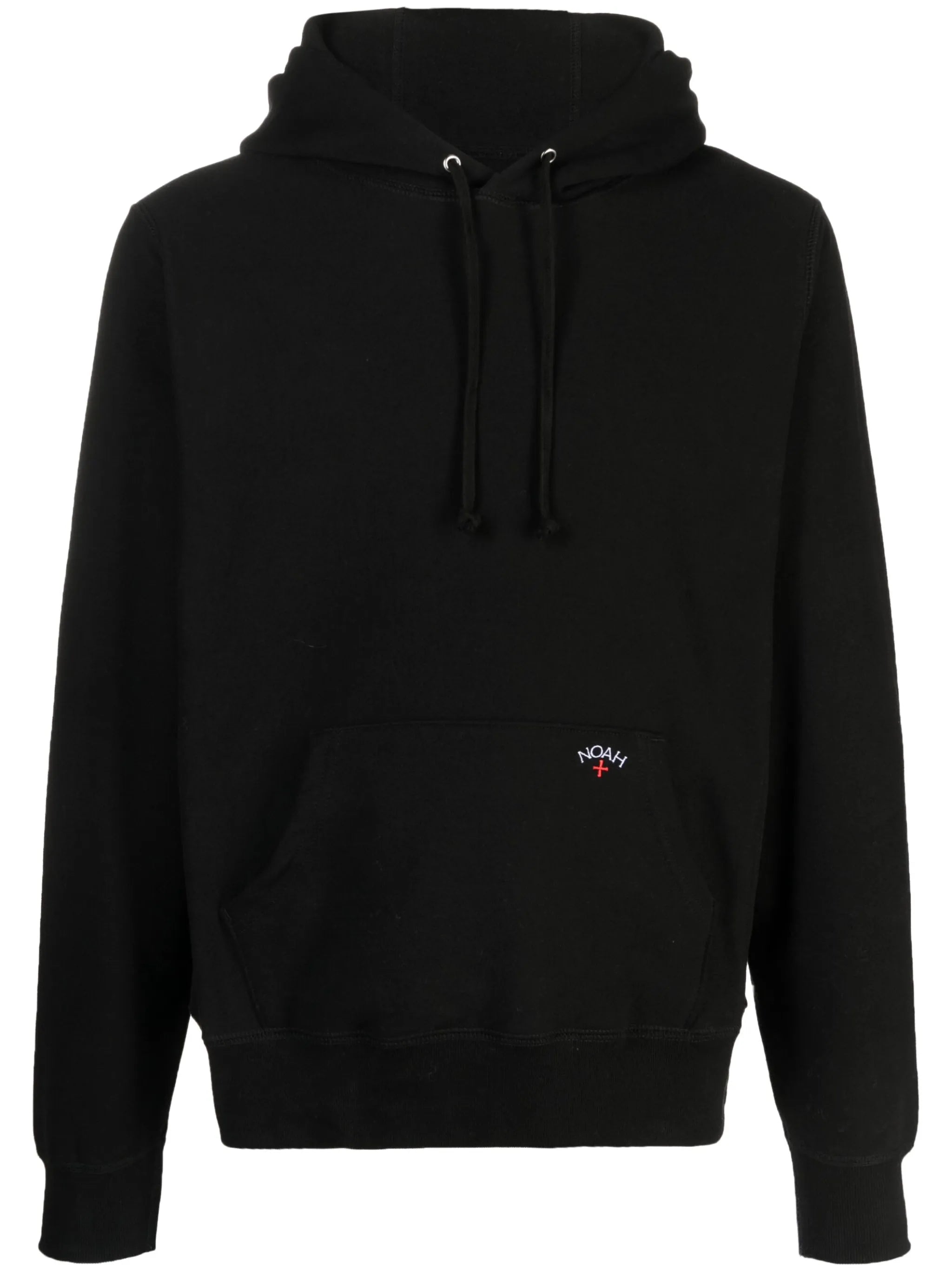 Classic logo-embroidered cotton hoodie