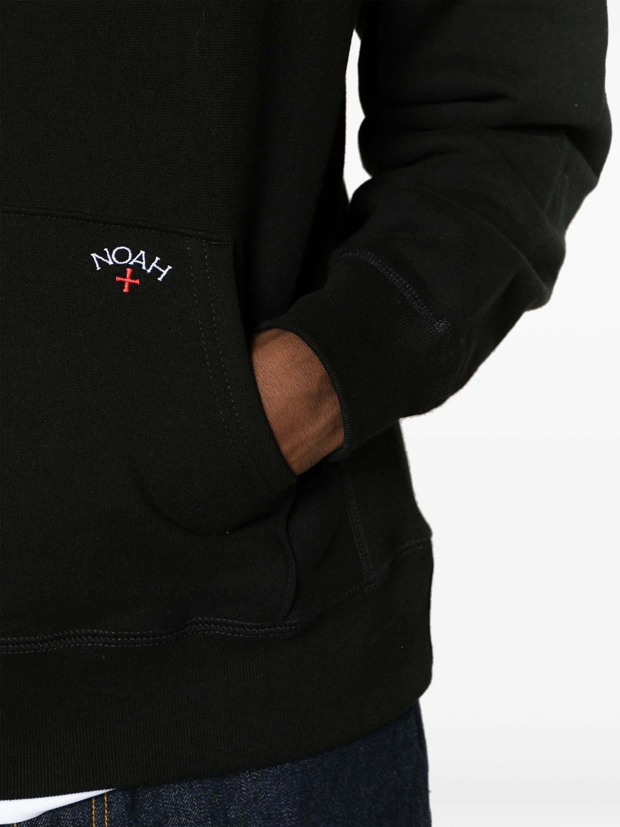 Classic logo-embroidered cotton hoodie