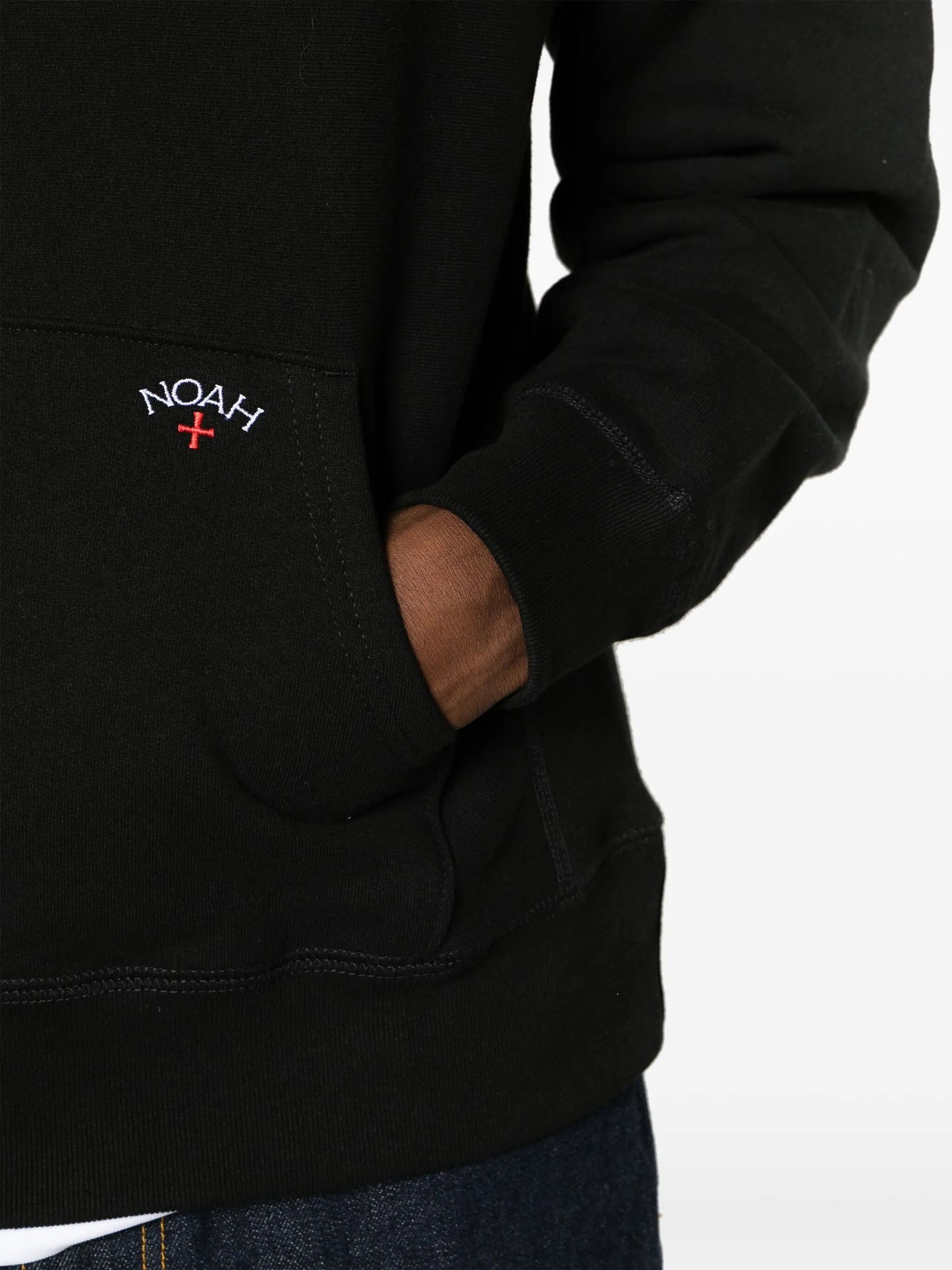 Classic logo-embroidered cotton hoodie