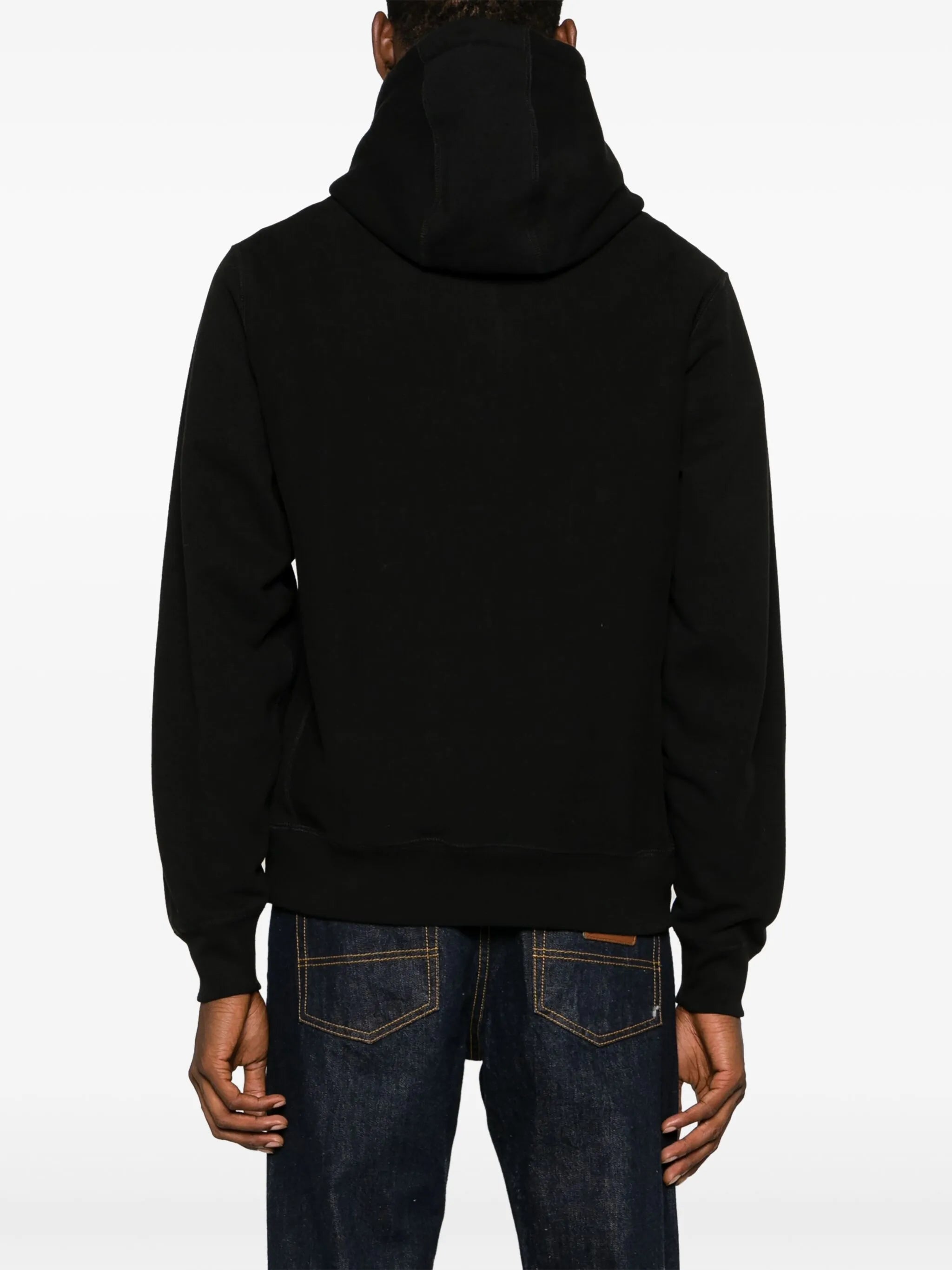 Classic logo-embroidered cotton hoodie