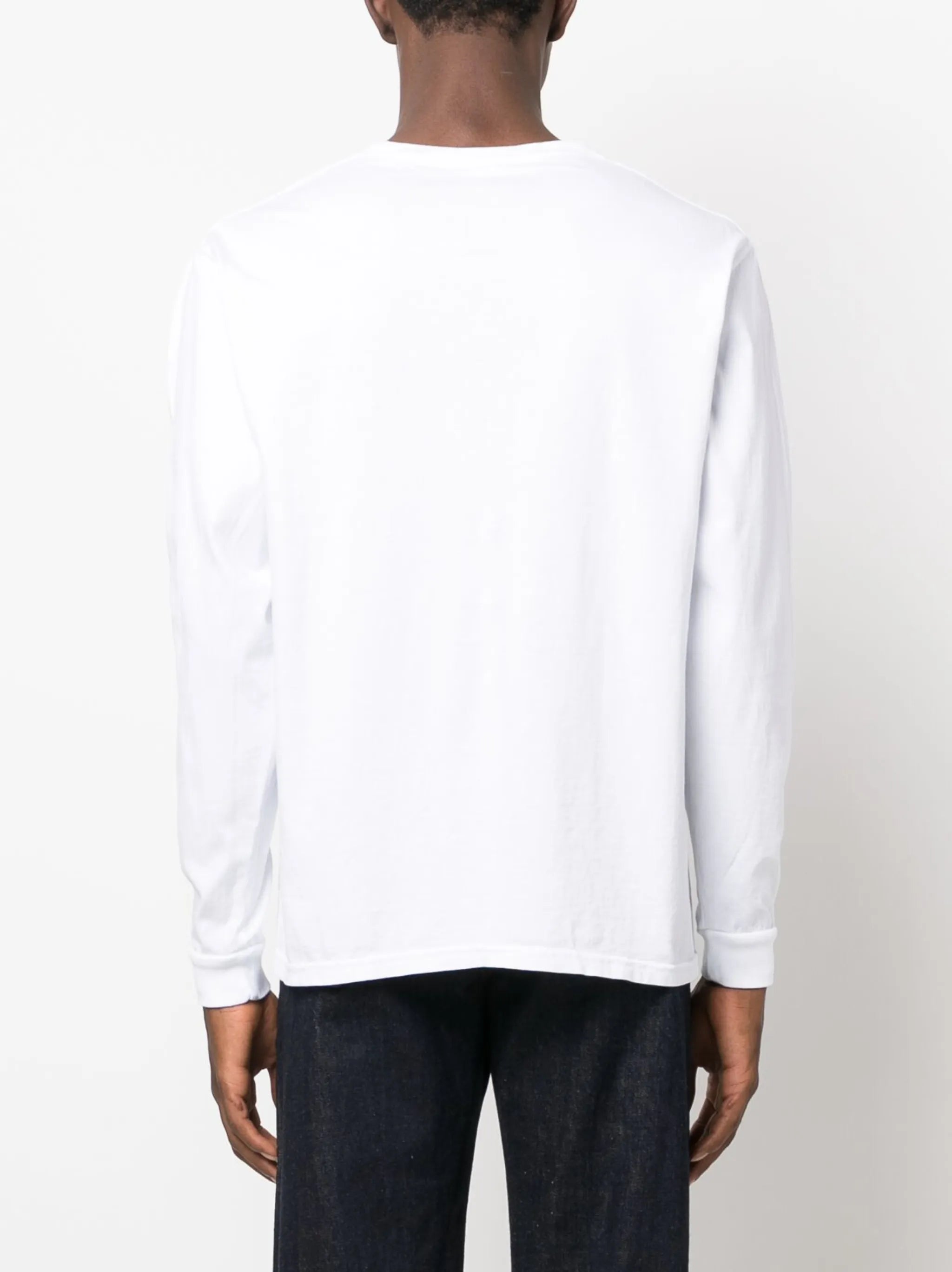 logo-print long-sleeved T-shirt