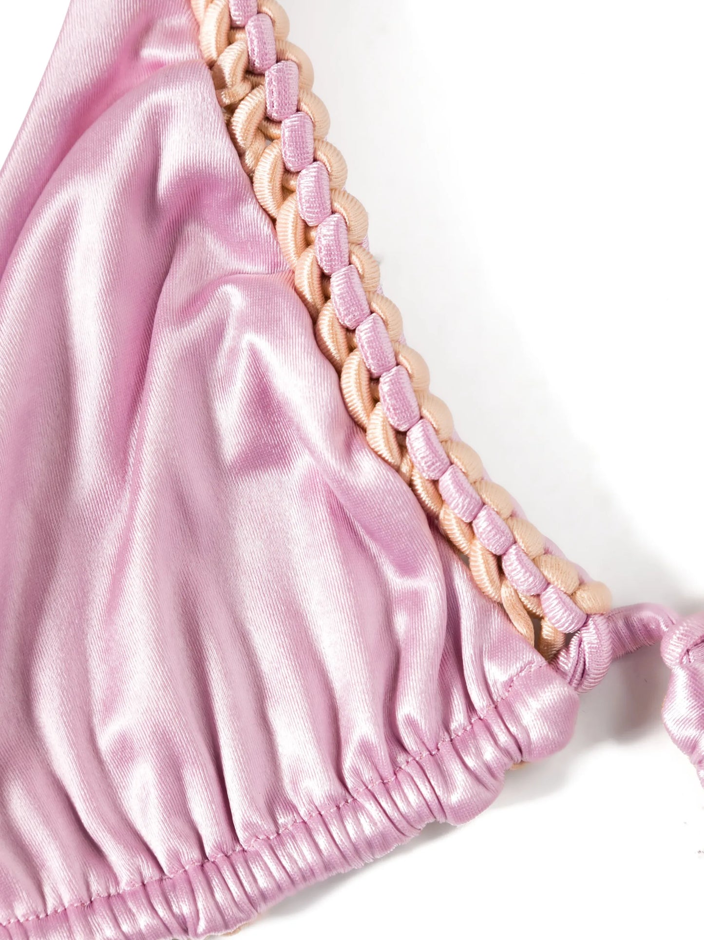 Exclusive triangle-cup bikini top