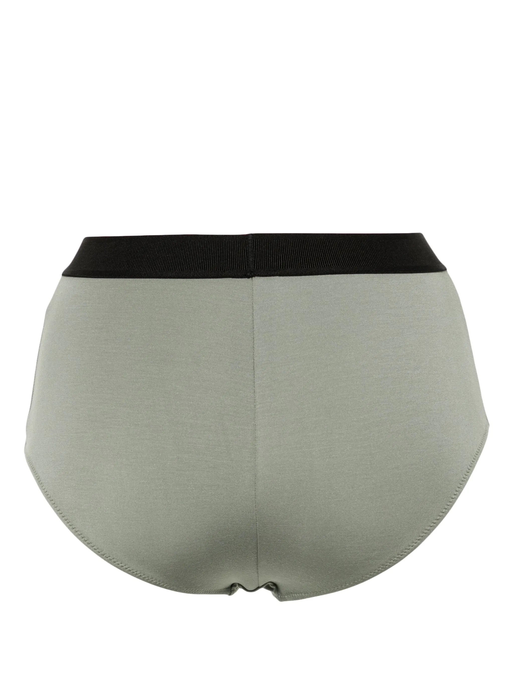 logo-waistband modal briefs