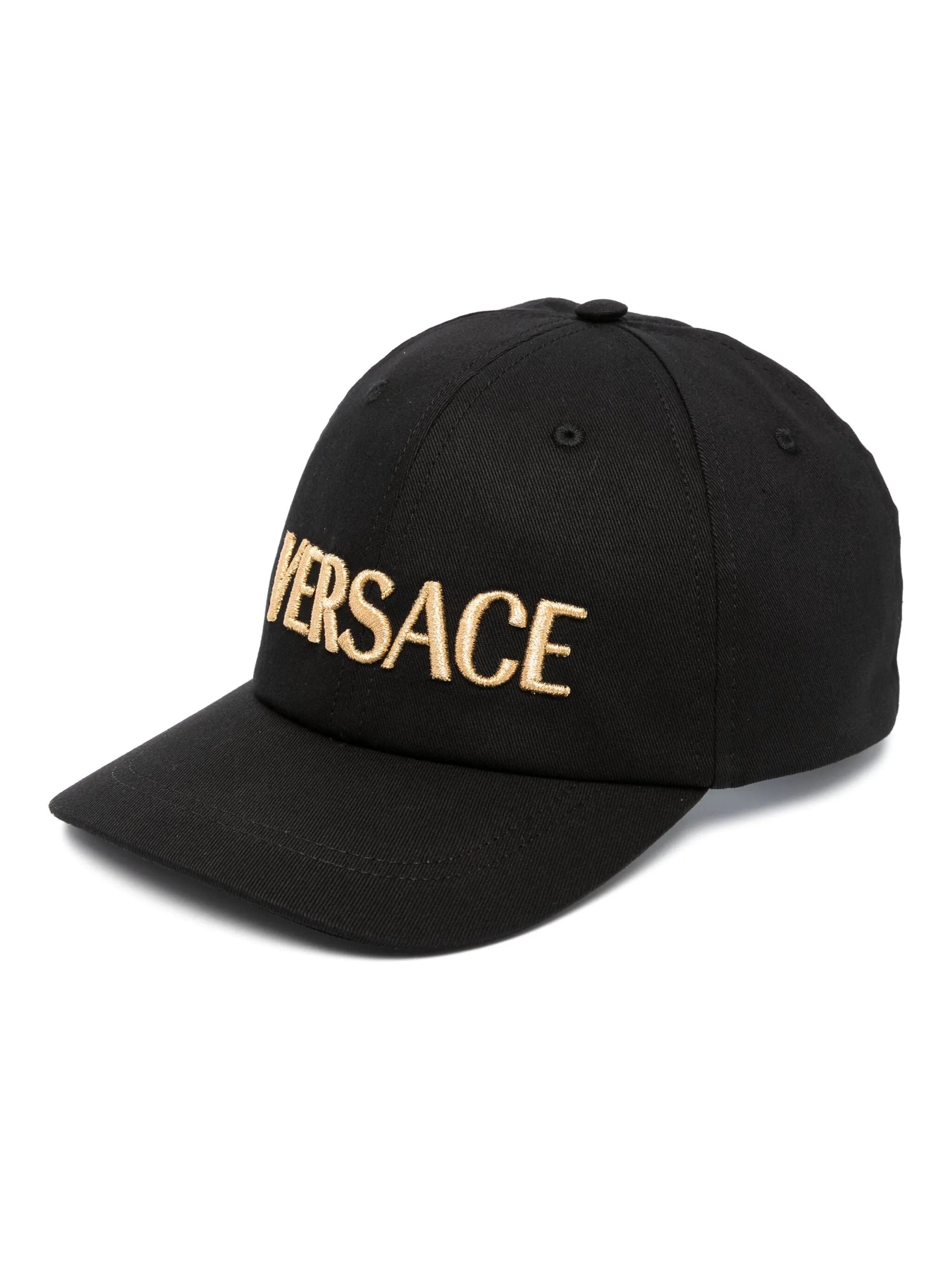 logo-embroidered baseball cap